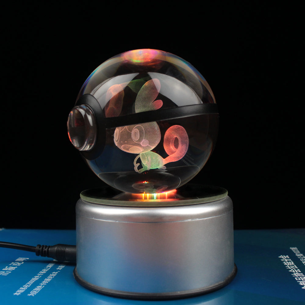 Sobble Large Crystal Pokeball