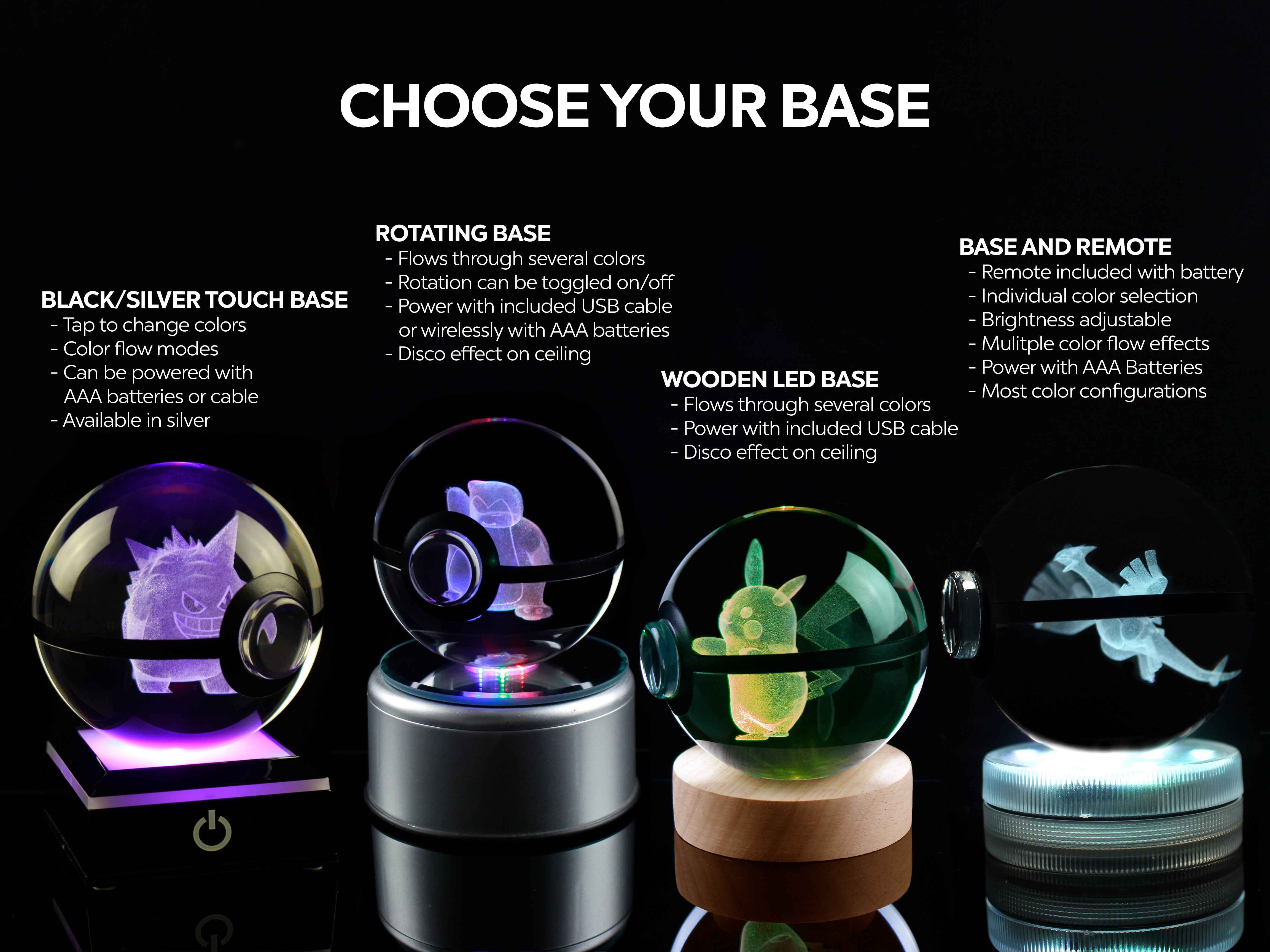 Pre-order Ceruledge Large Crystal Pokeball