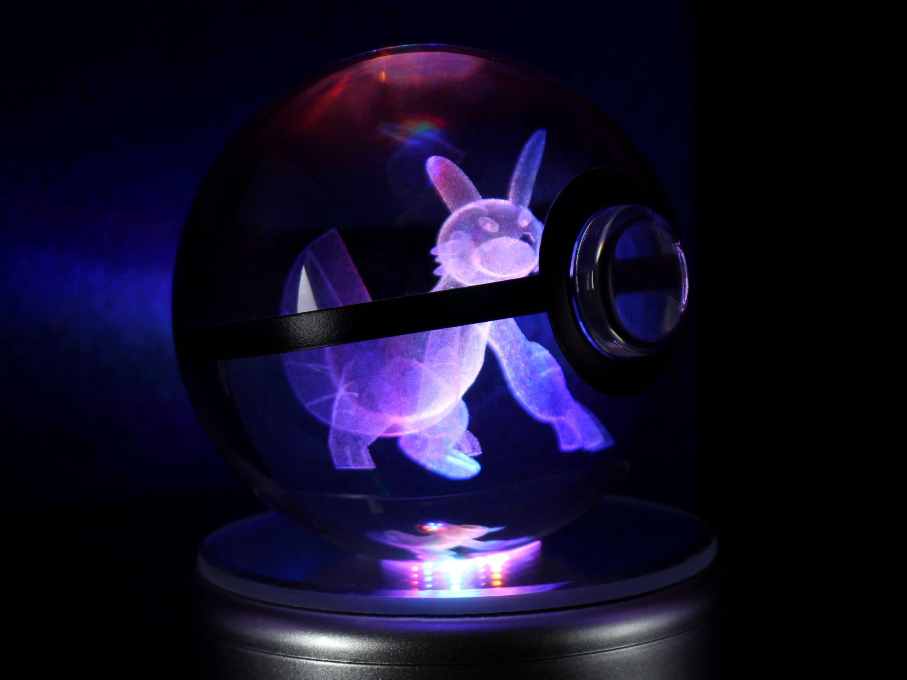 Swampert Large Crystal Pokeball