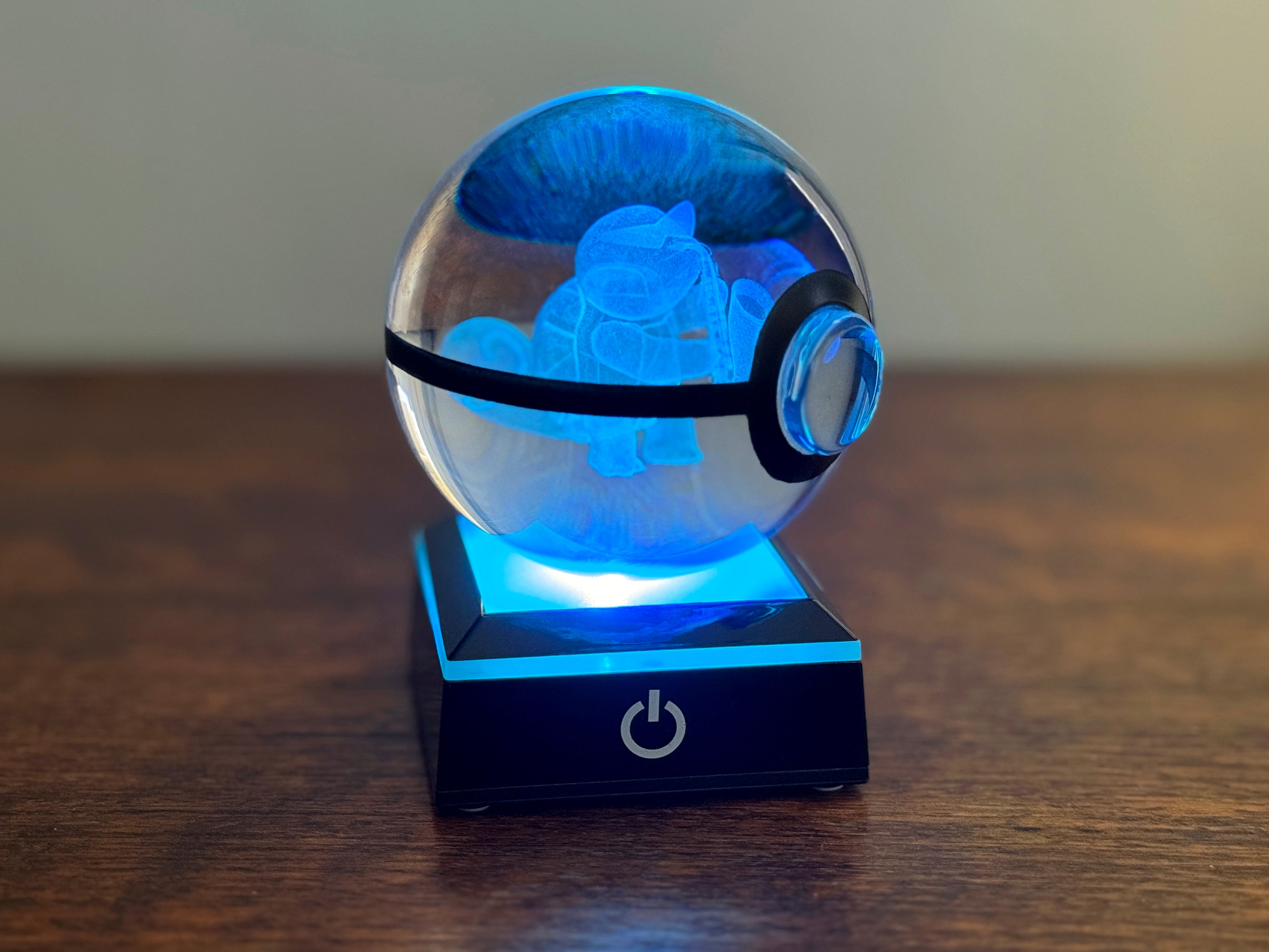 Saxophone Squirtle Large Crystal Pokeball
