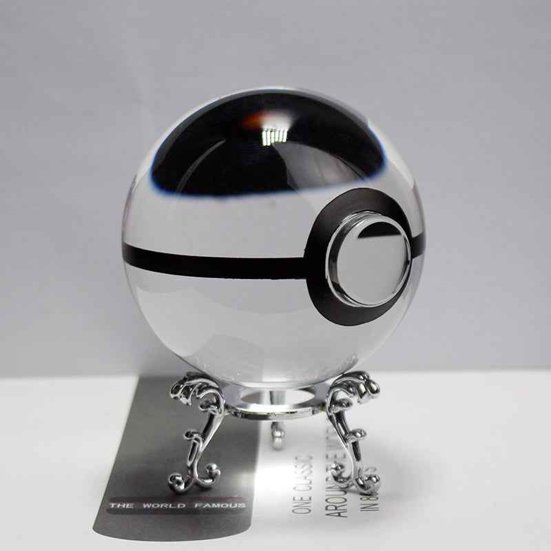 Pokeball made of K9 Crystal