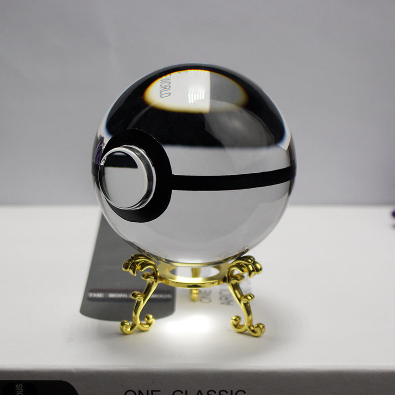 Pokeball made of K9 Crystal