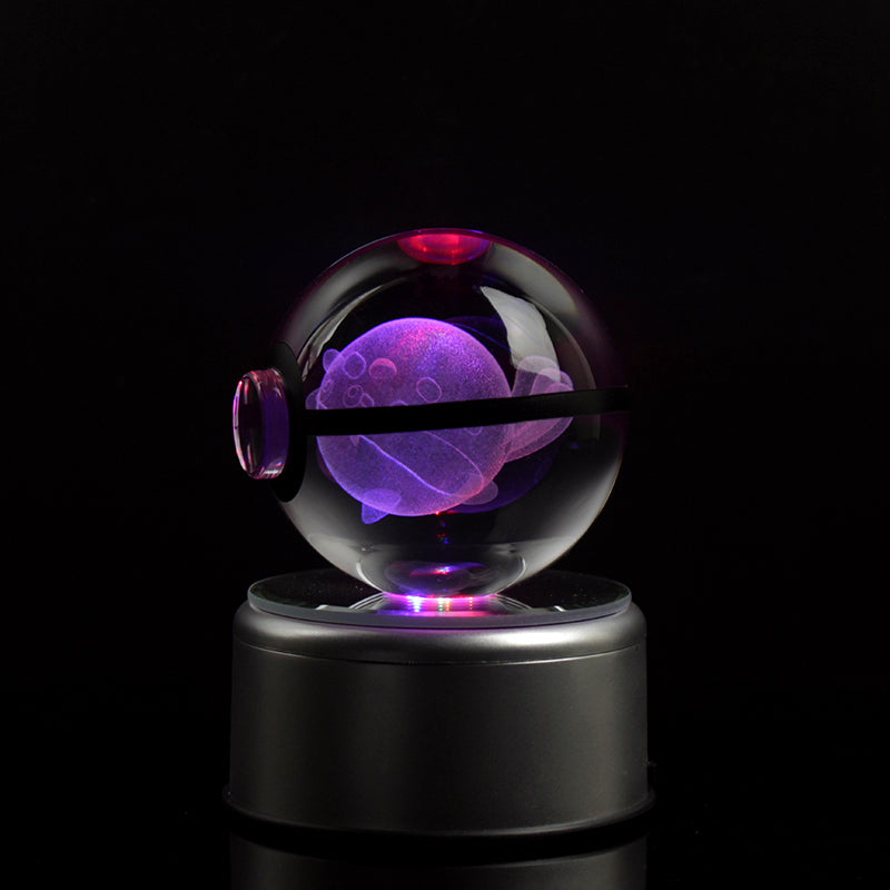 Spheal Large Crystal Pokeball