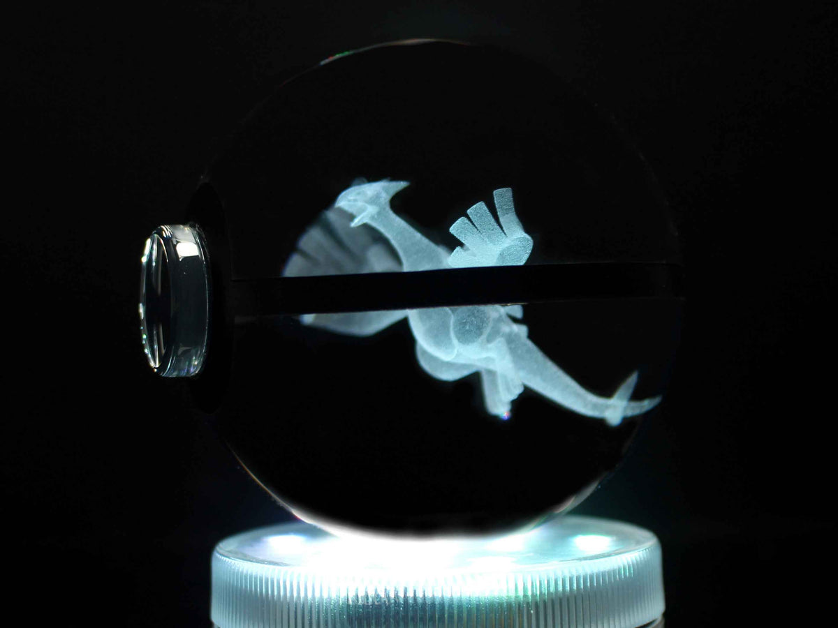 Lugia Large Crystal Pokeball