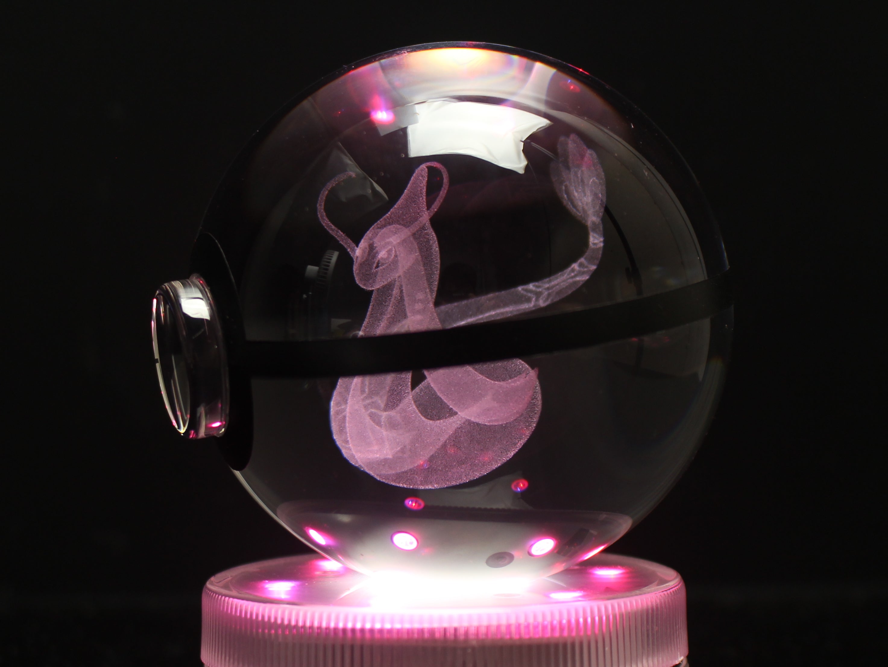 Milotic Large Crystal Pokeball