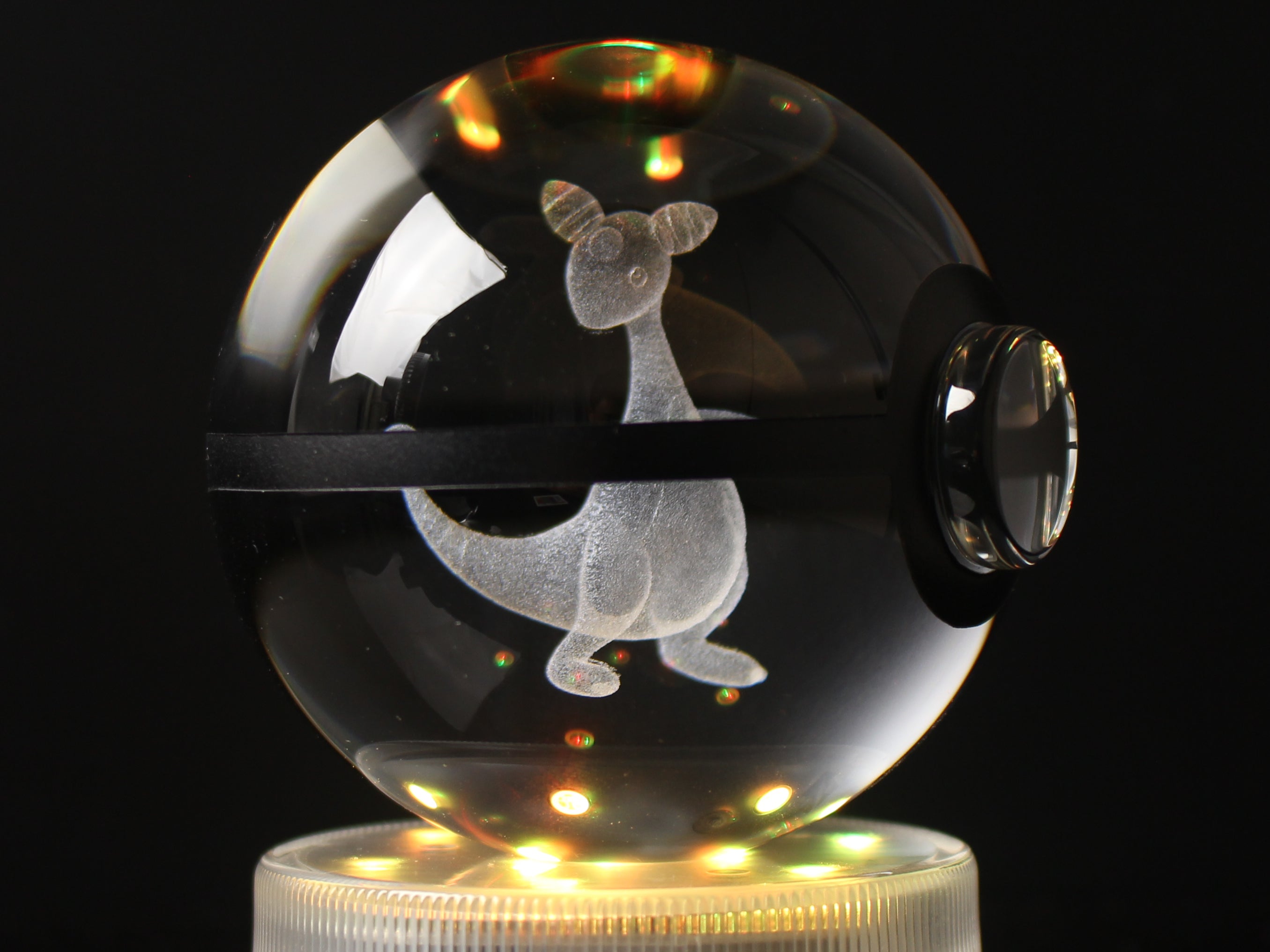 Ampharos Large Crystal Pokeball