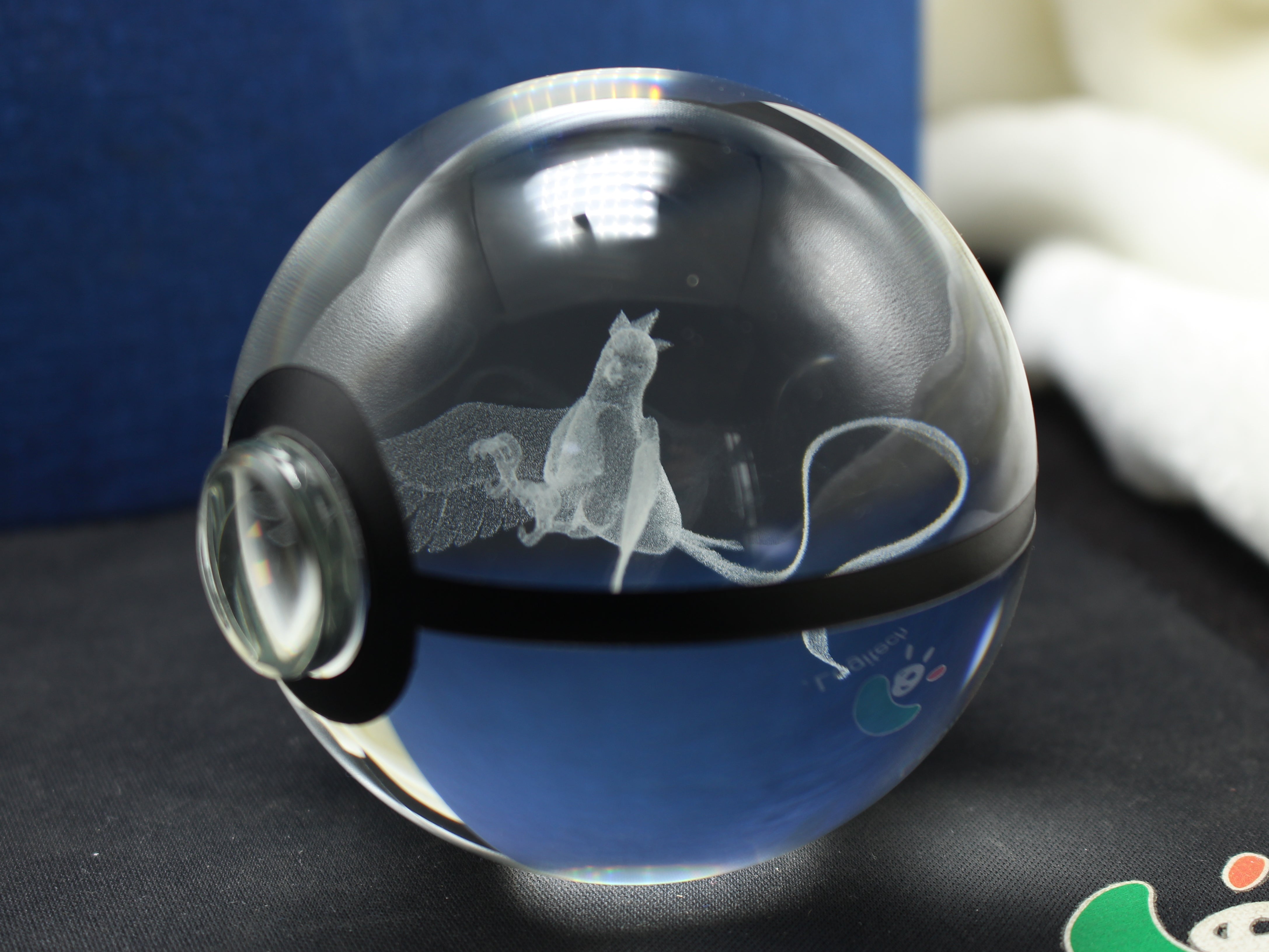 Articuno Large Crystal Pokeball