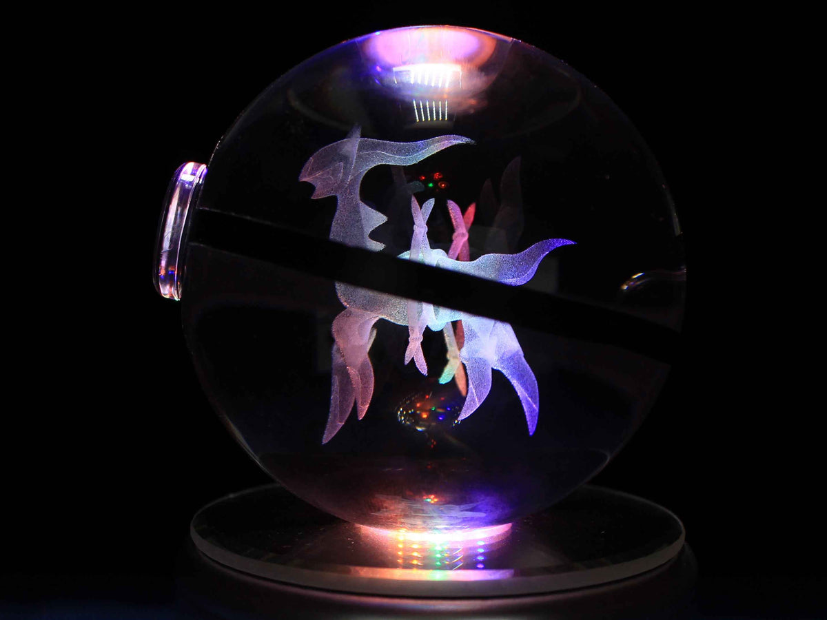 Arceus Large Crystal Pokeball