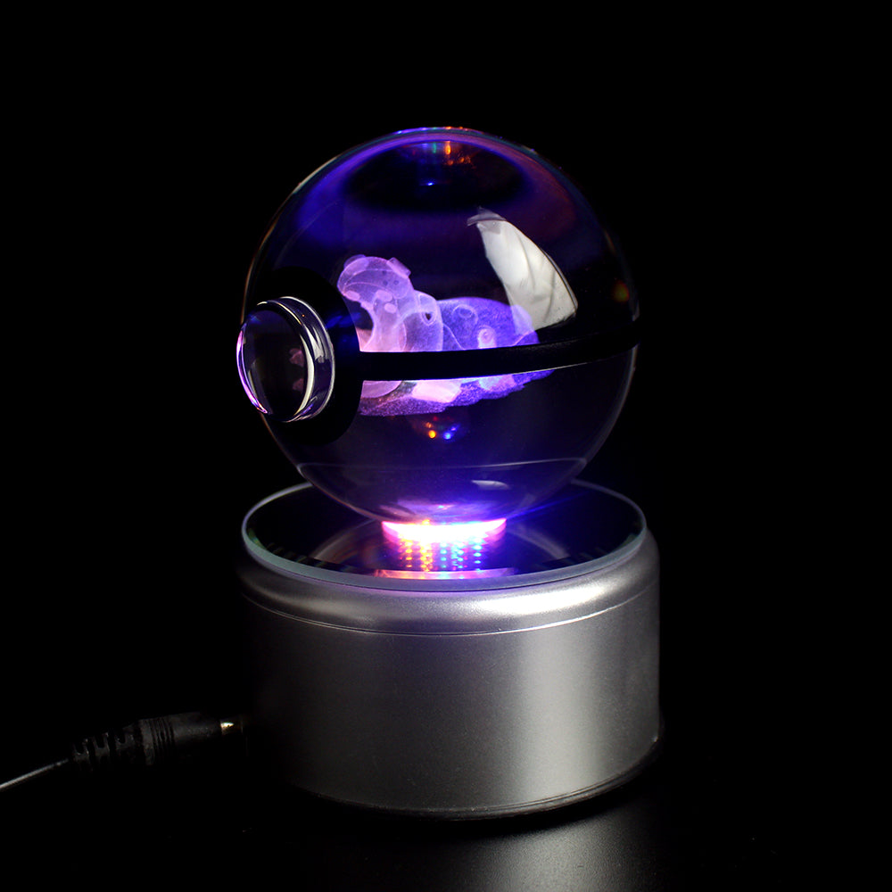 Hippowdon Large Crystal Pokeball