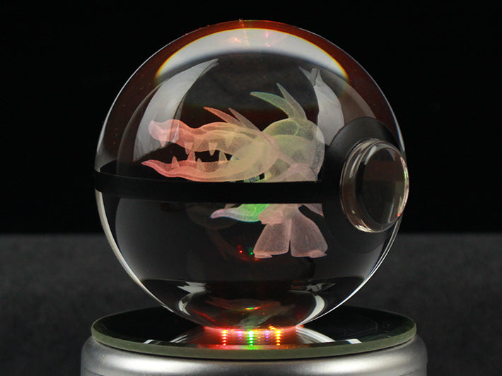 Mega Mawile Large Crystal Pokeball