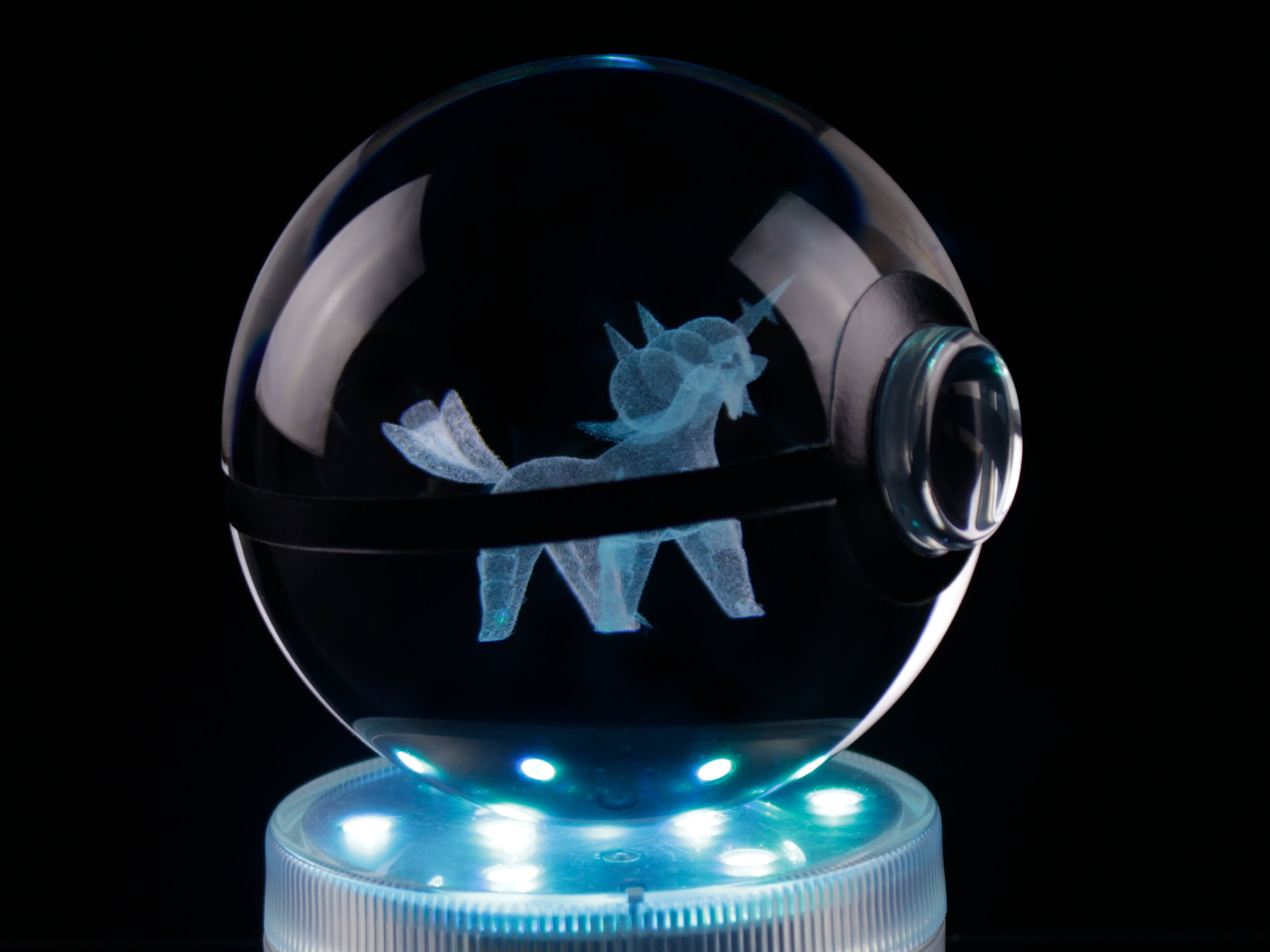 Samurott Large Crystal Pokeball