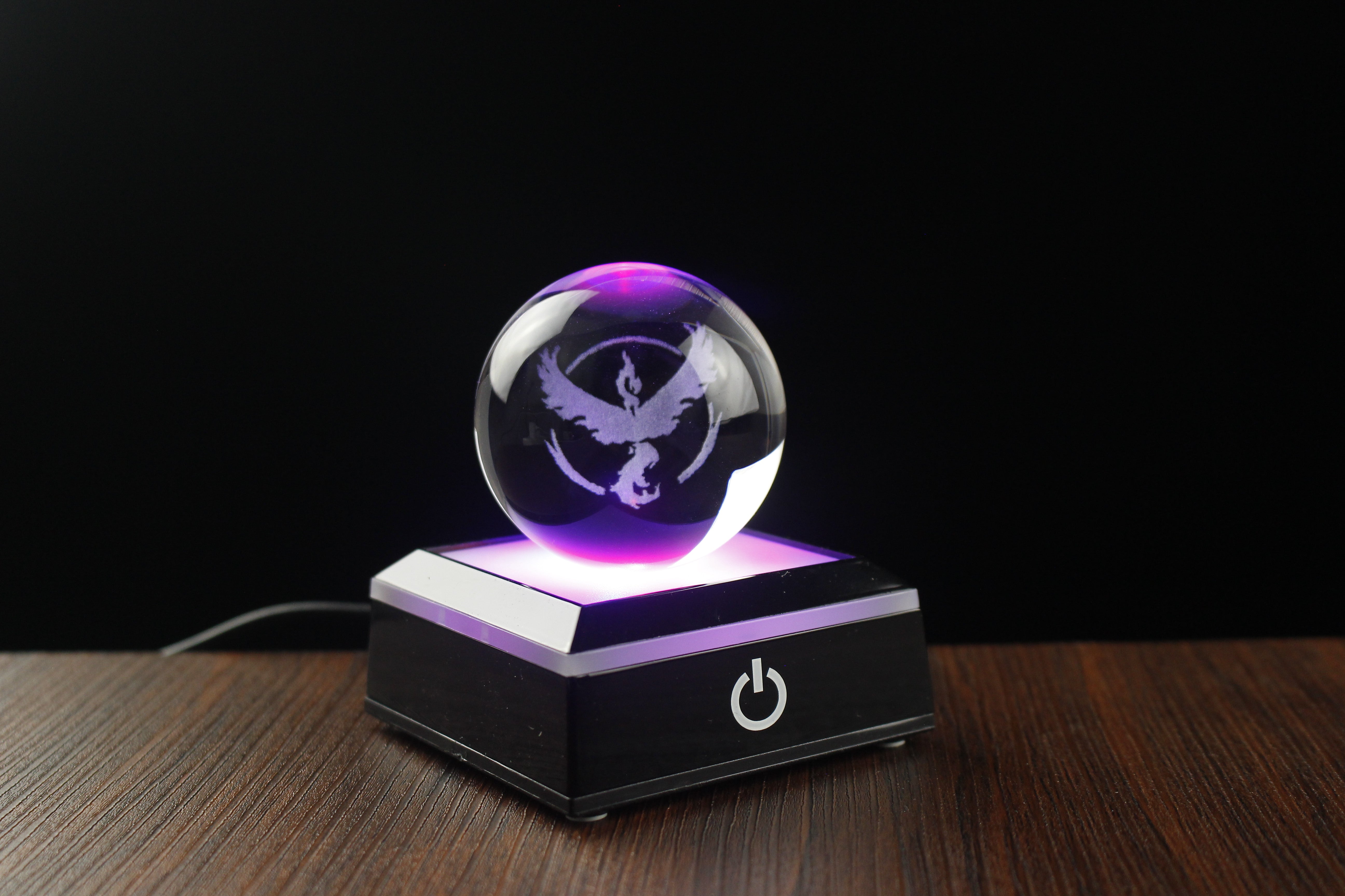 Team Valor Engraved in Crystal Ball