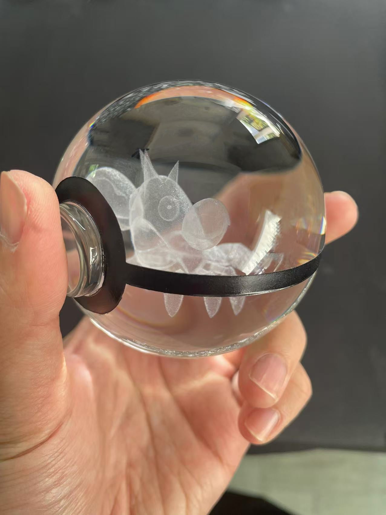 Corphish Large Crystal Pokeball