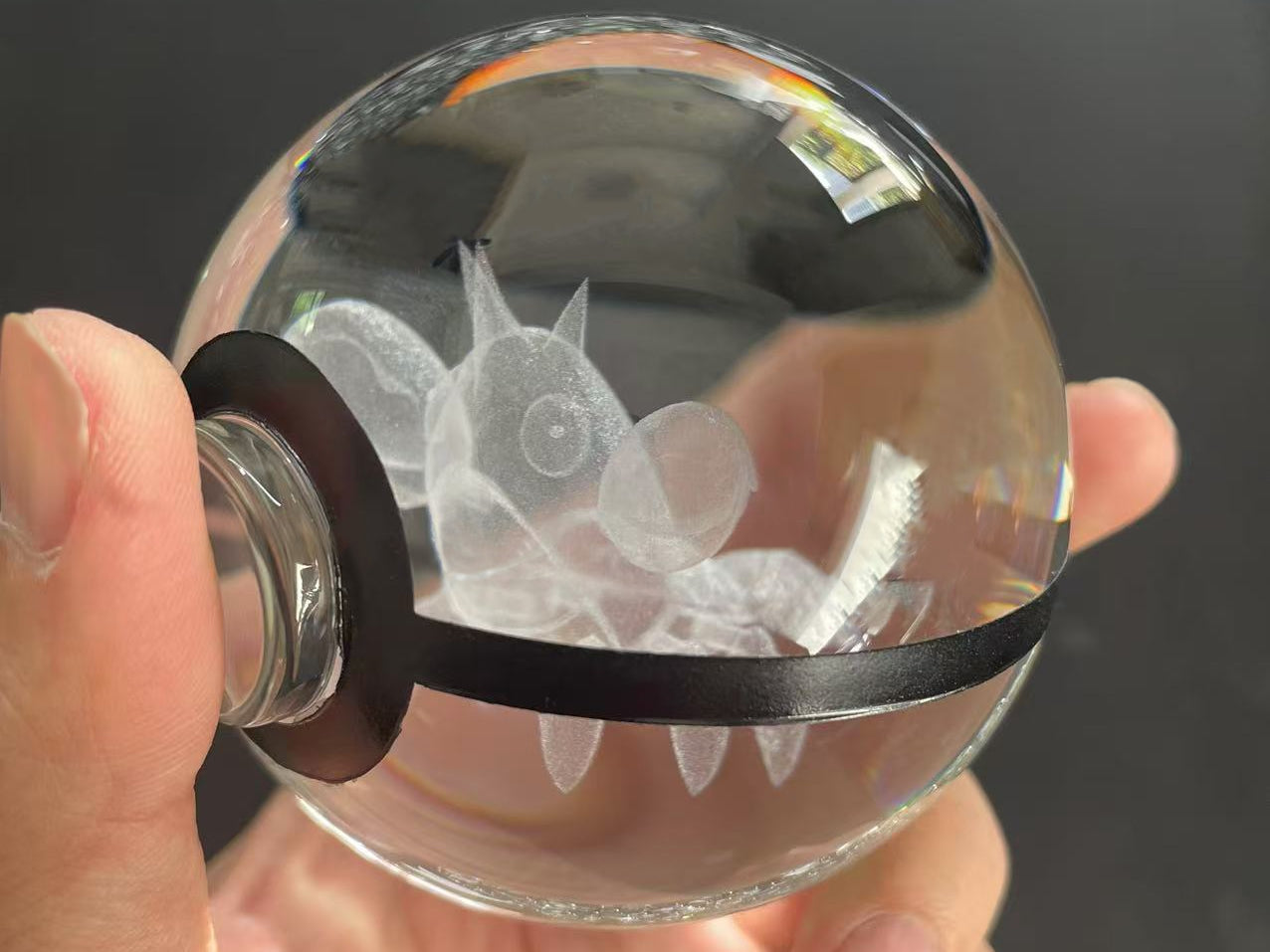 Corphish Large Crystal Pokeball