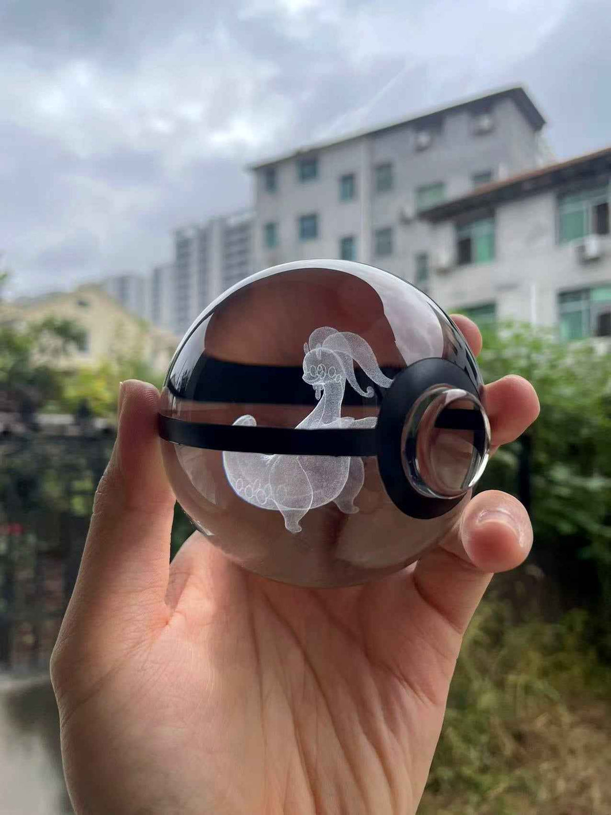 Goomy Large Crystal Pokeball