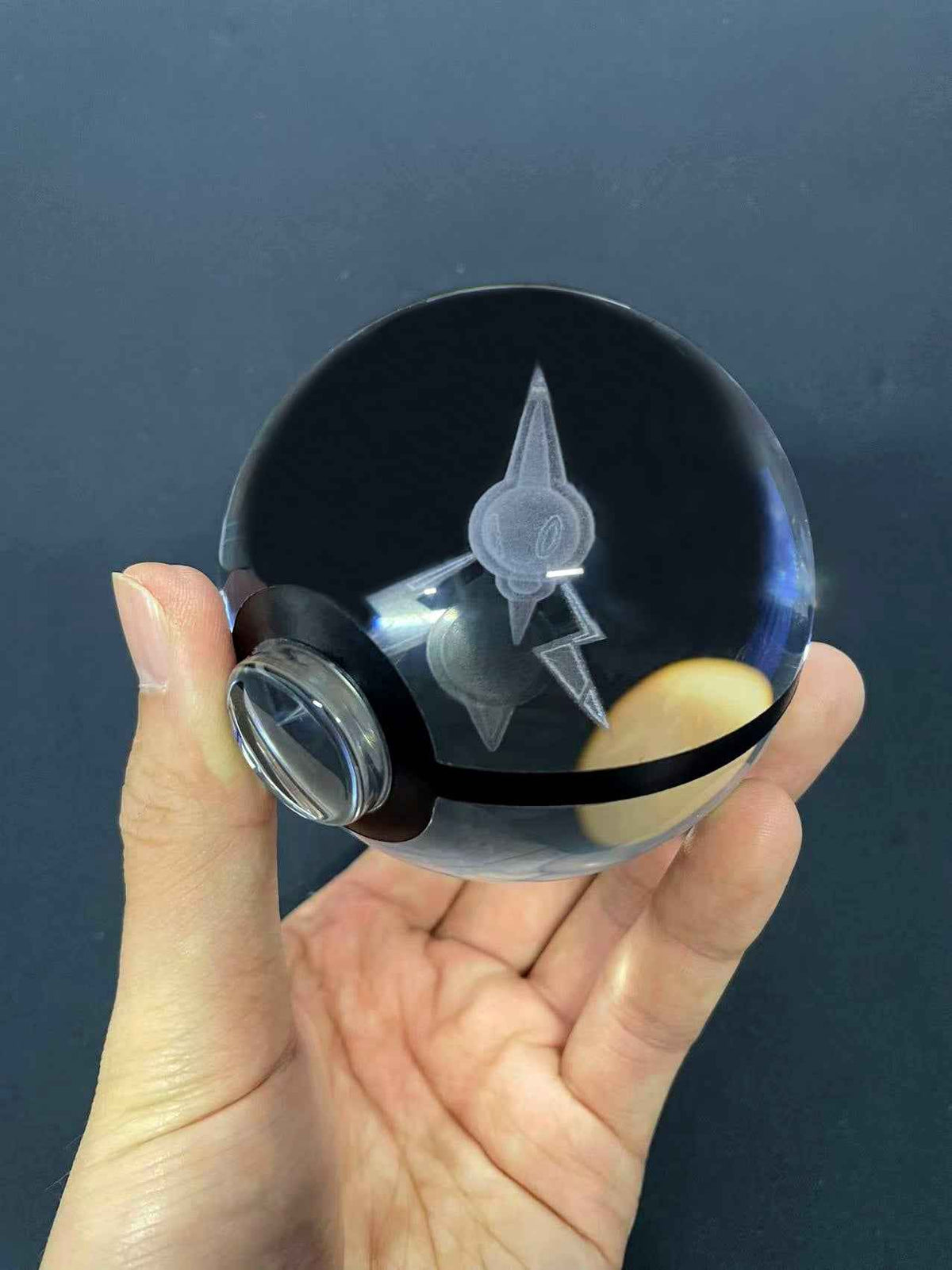 Rotom Large Crystal Pokeball