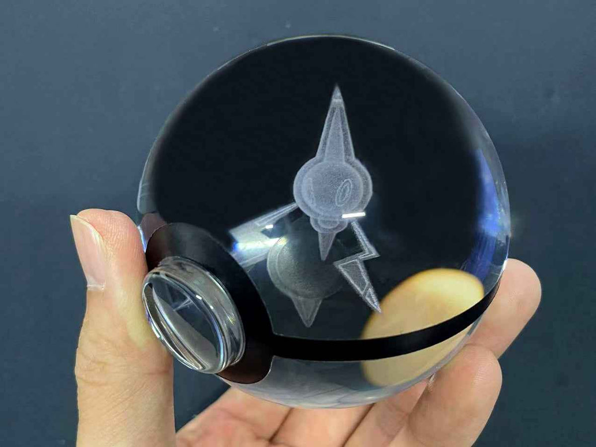 Rotom Large Crystal Pokeball