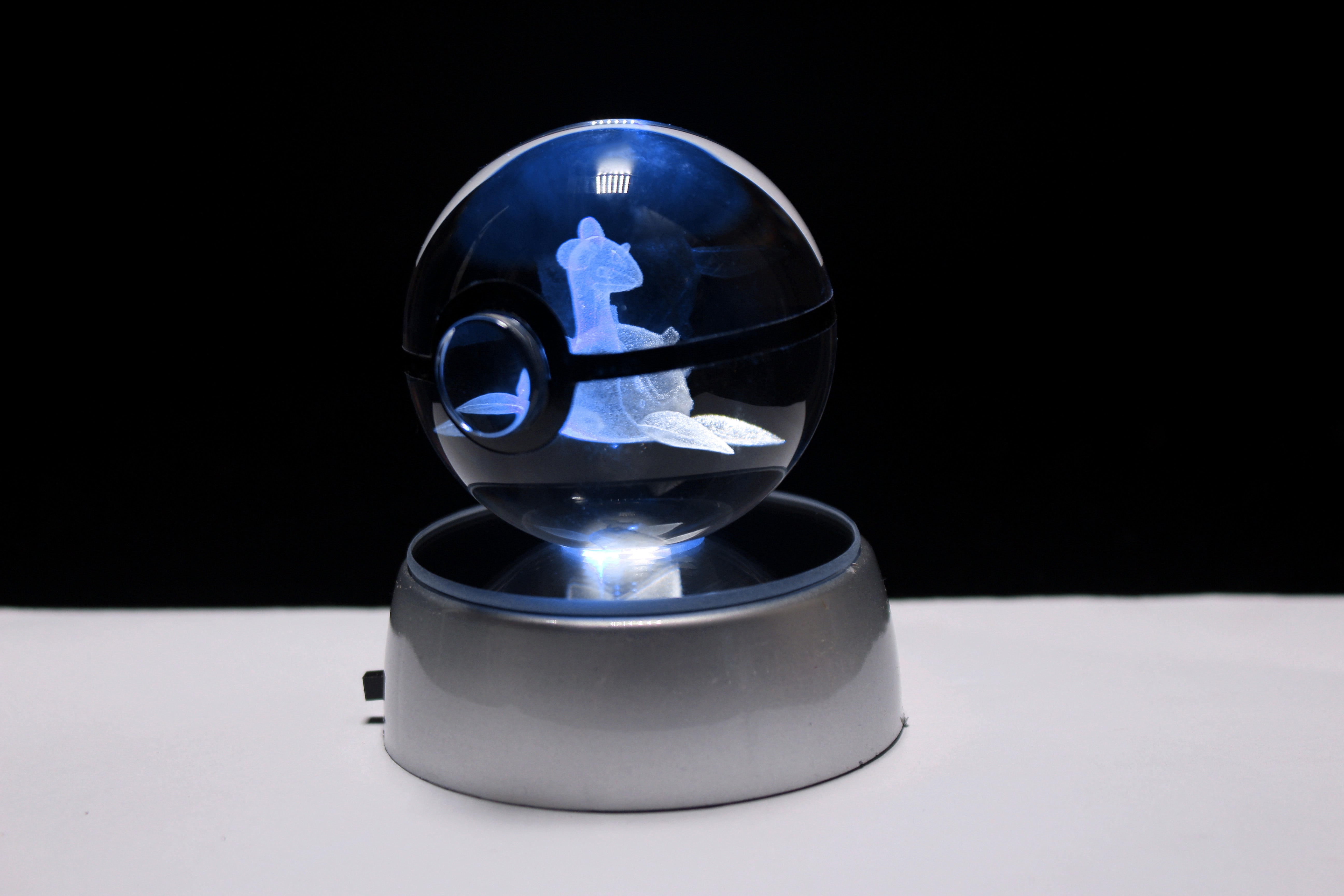 2in (50mm) Crystal Pokeball (450+ Designs)