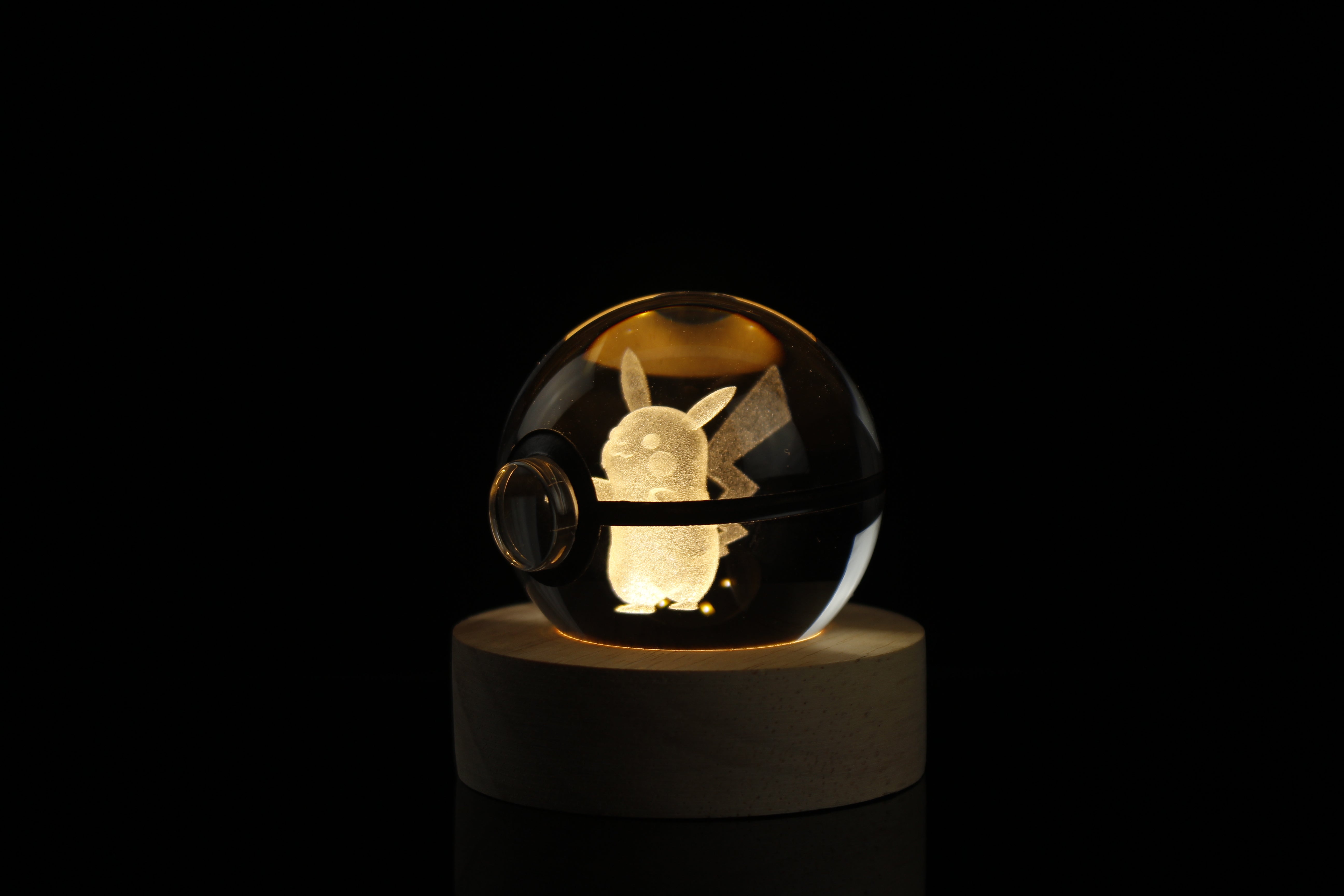 2in (50mm) Crystal Pokeball (450+ Designs)