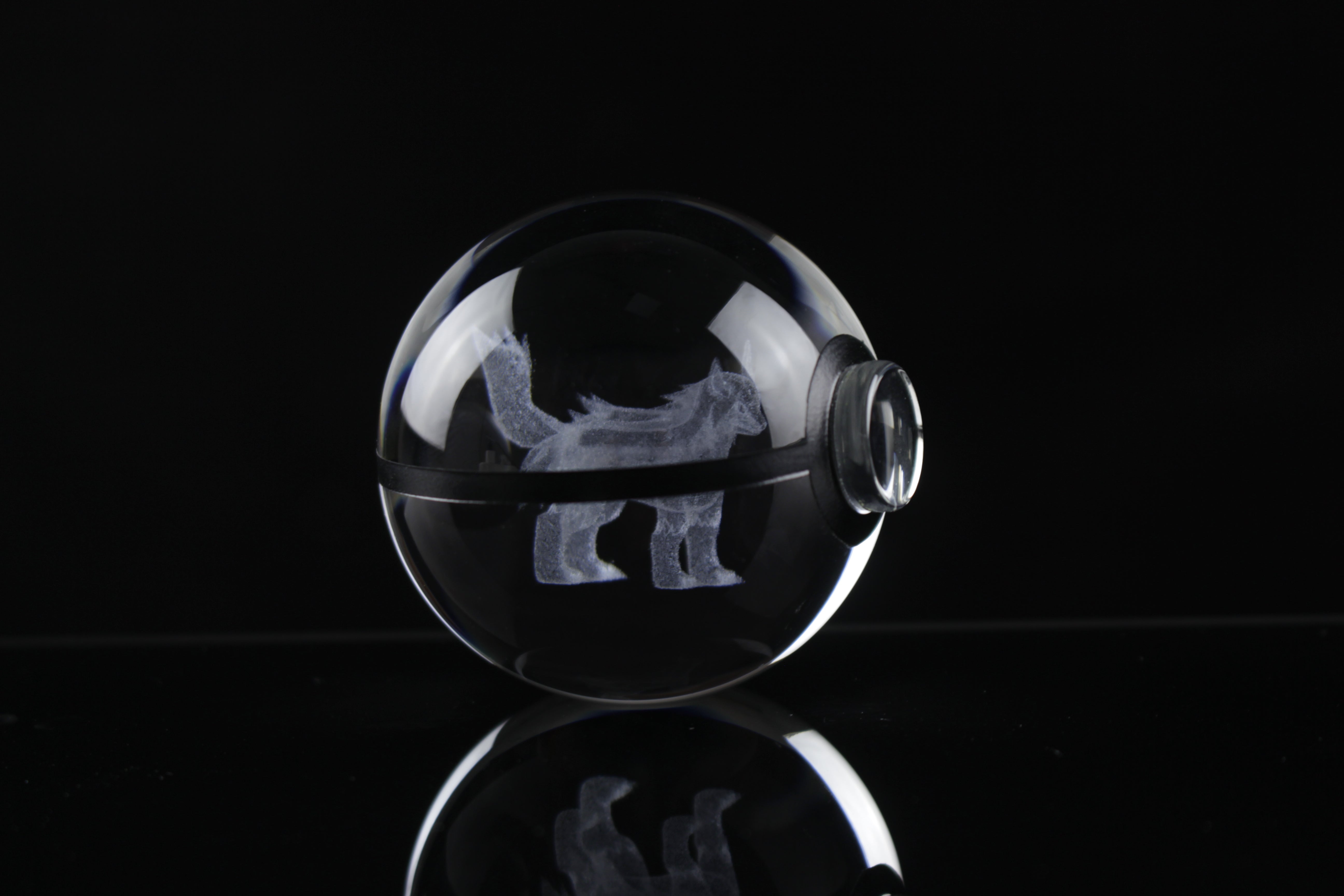2in (50mm) Crystal Pokeball (450+ Designs)