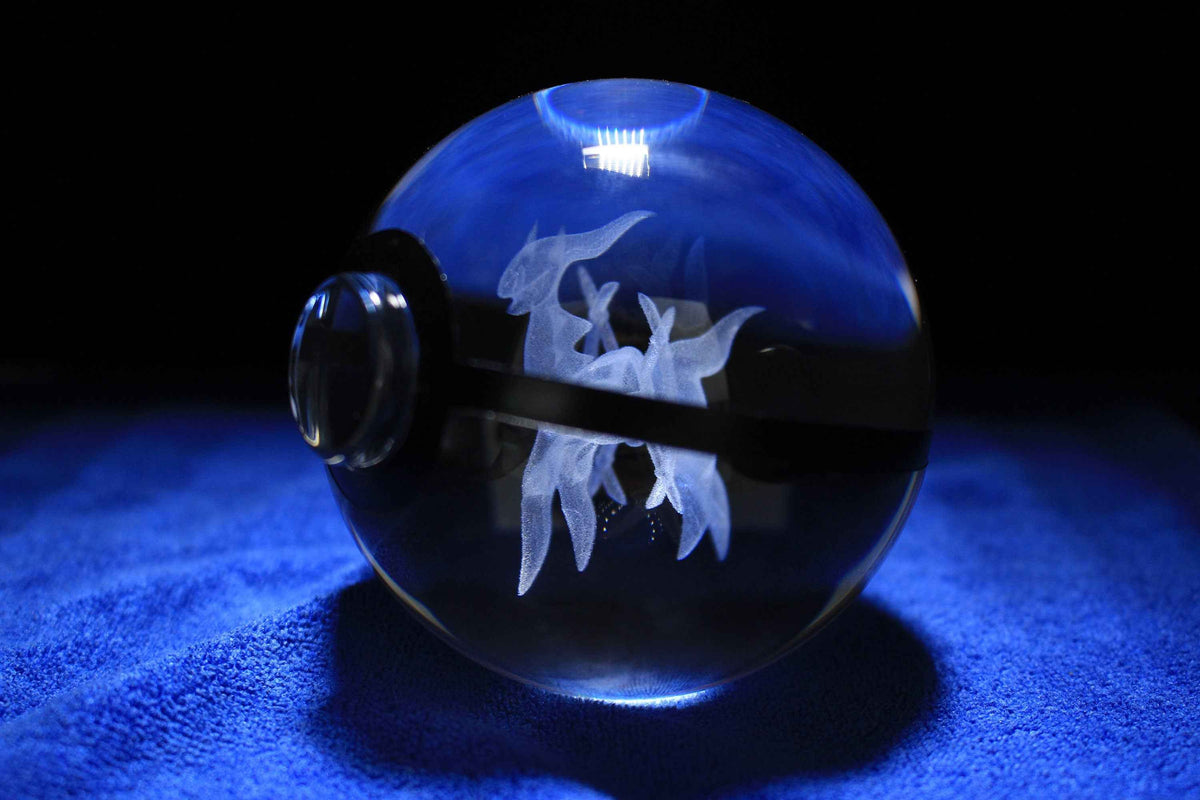 Arceus Large Crystal Pokeball