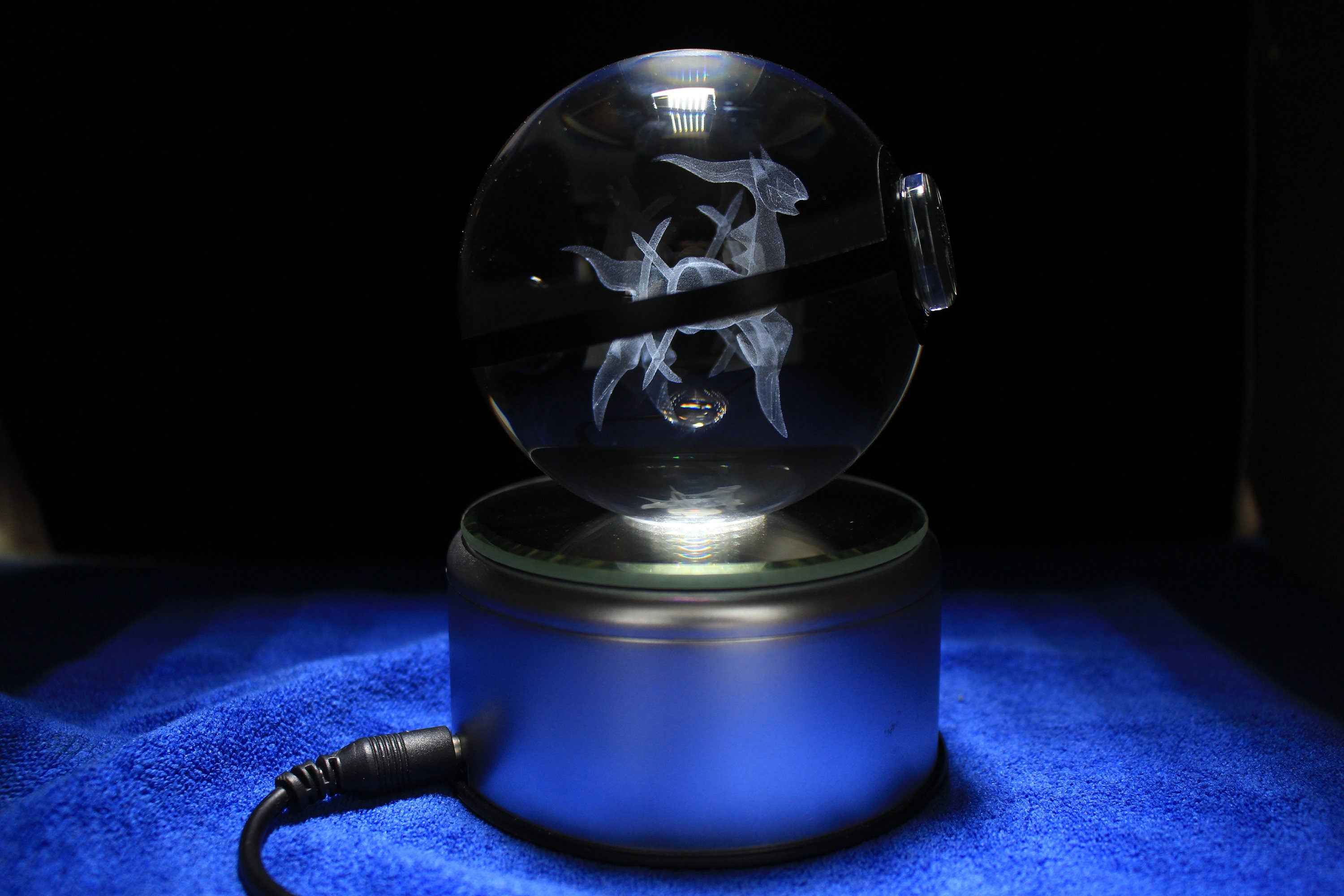Arceus Large Crystal Pokeball