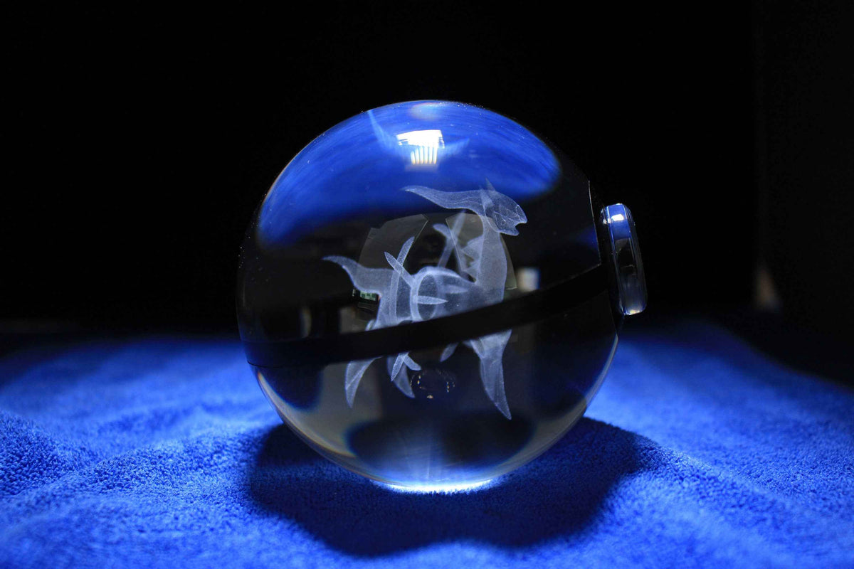 Arceus Large Crystal Pokeball