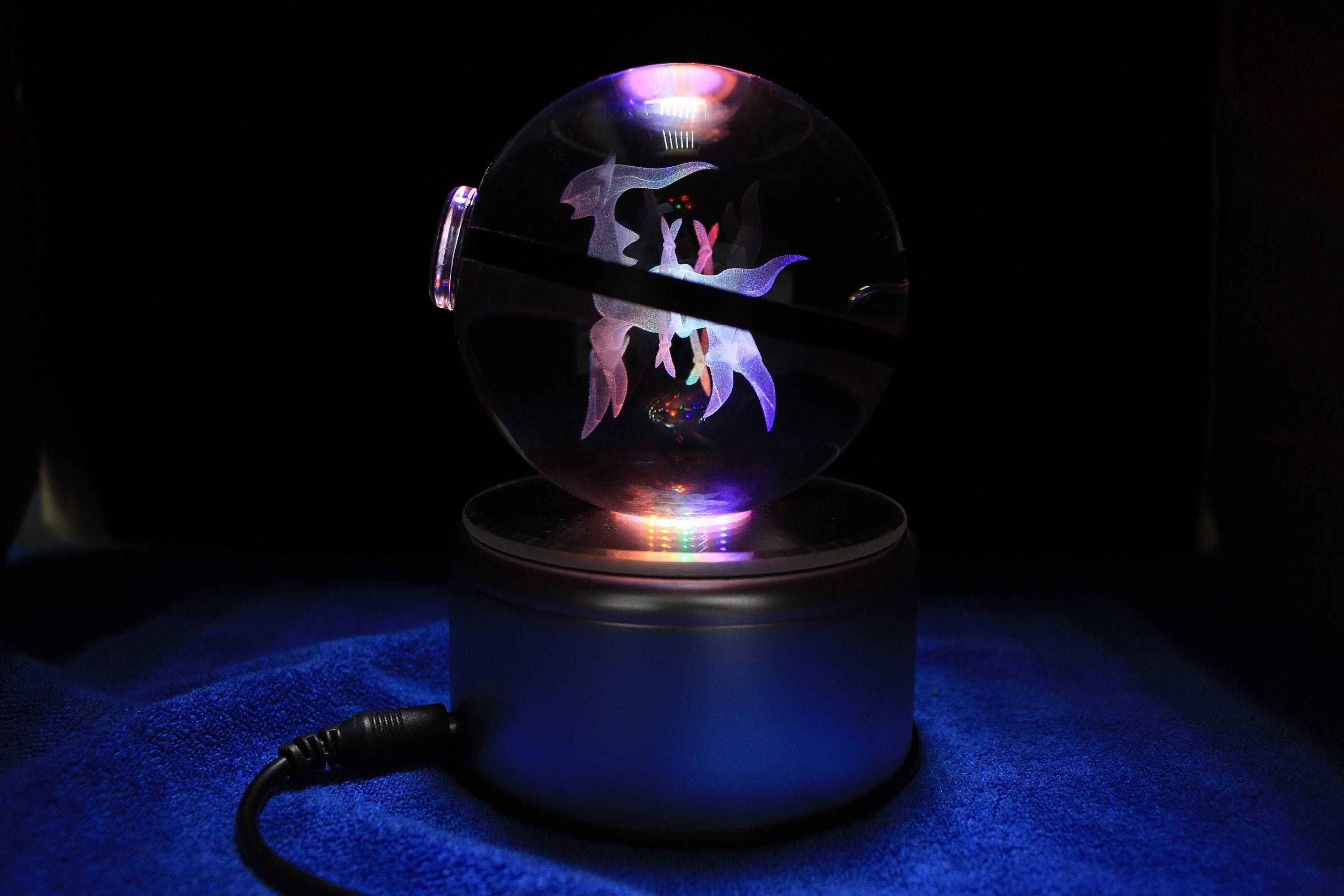 Arceus Large Crystal Pokeball