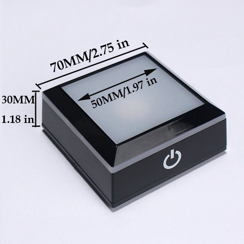 Black/Silver Touch Base (Several Colors)
