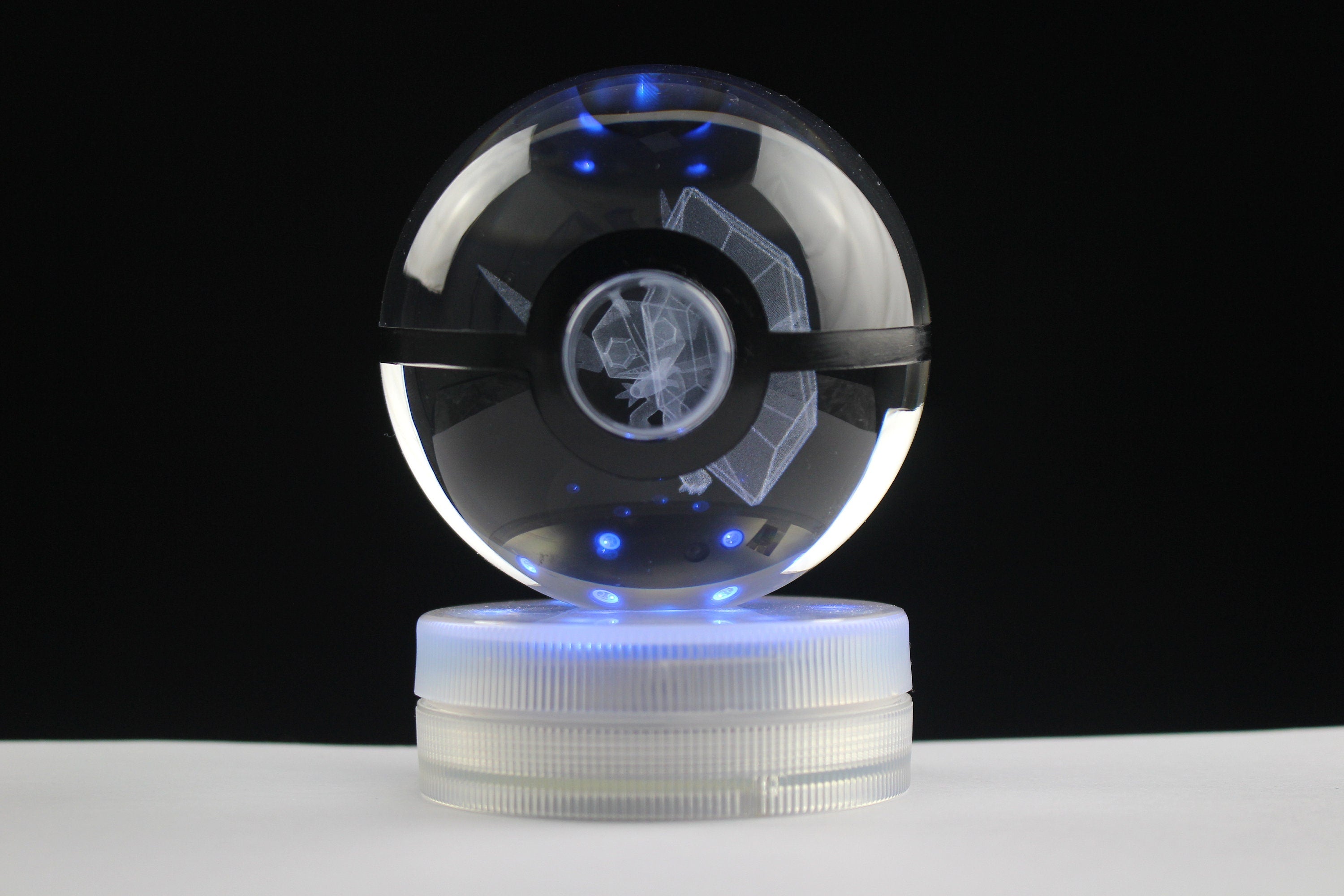 Mega Sableye Large Crystal Pokeball