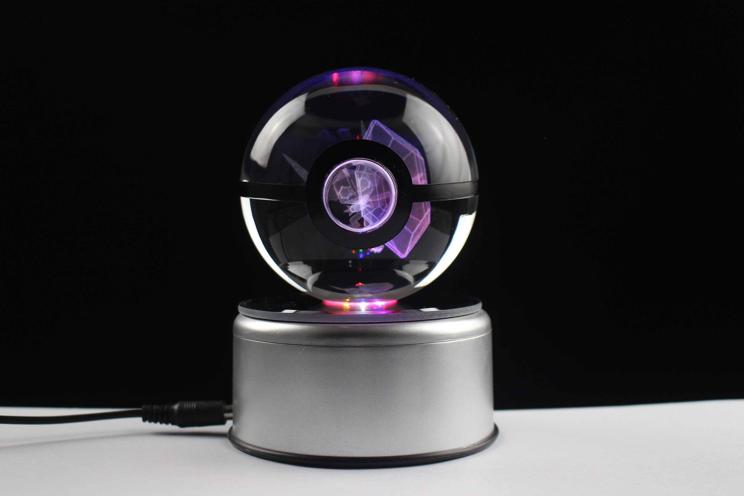 Mega Sableye Large Crystal Pokeball