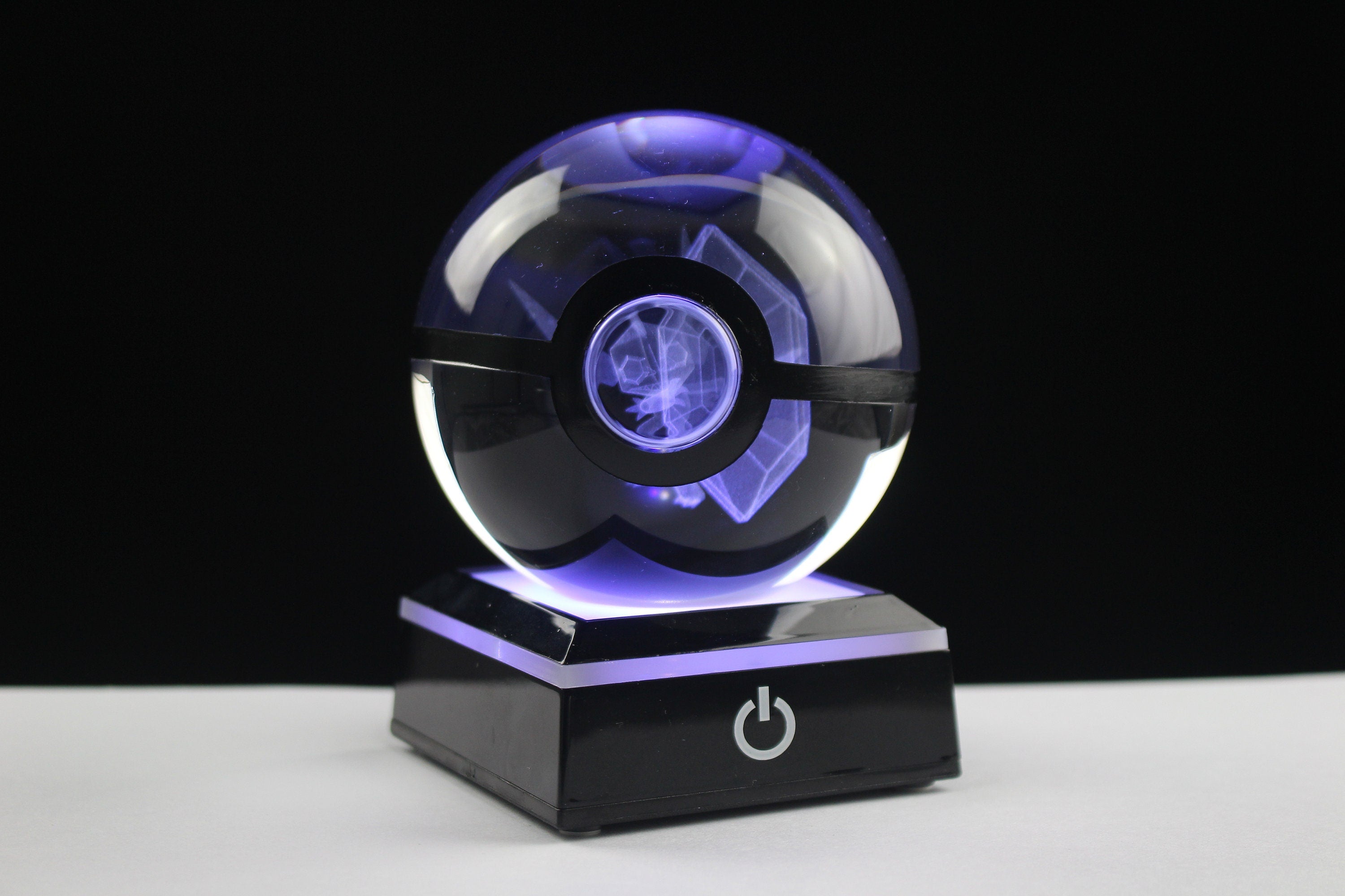 Mega Sableye Large Crystal Pokeball