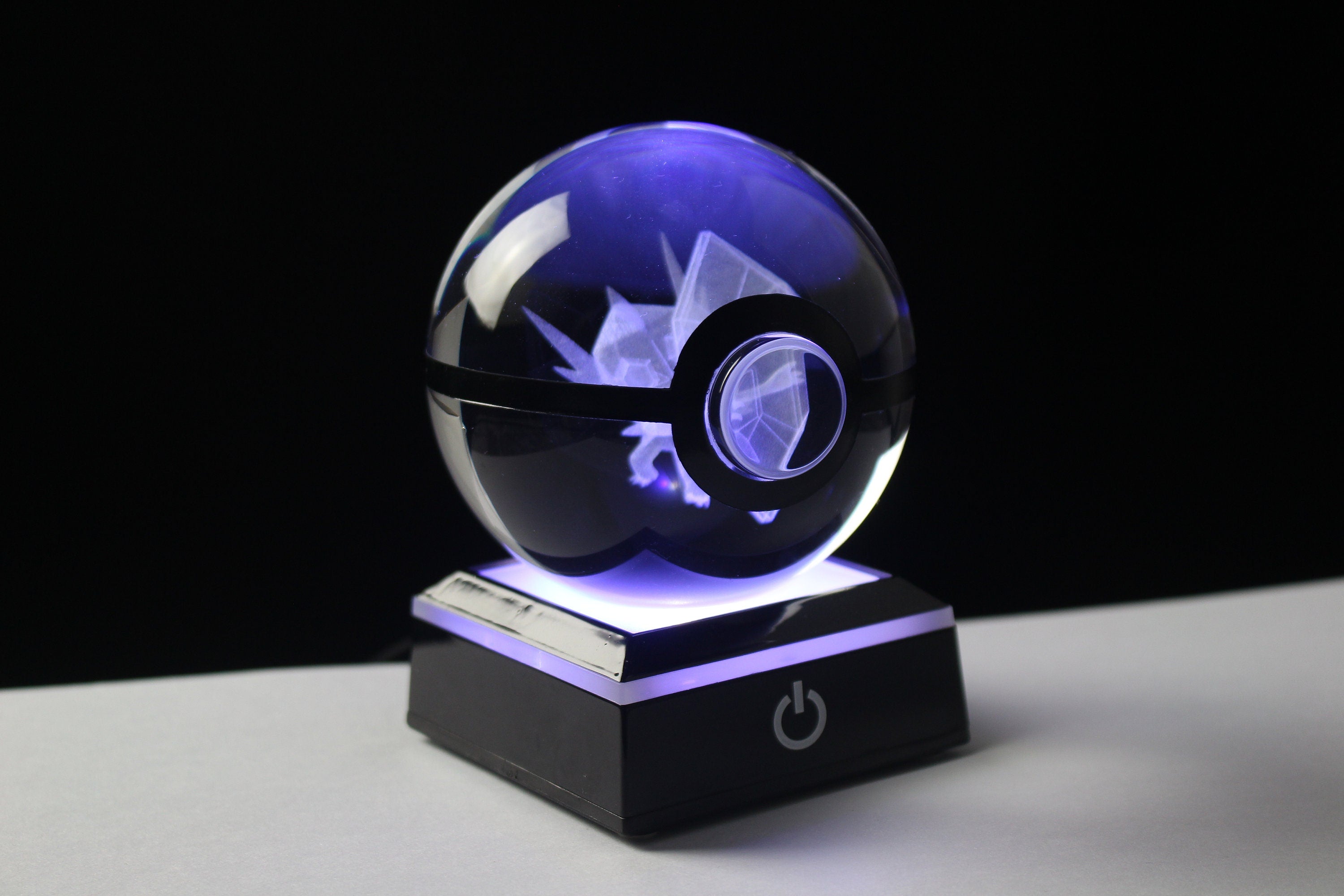 Mega Sableye Large Crystal Pokeball