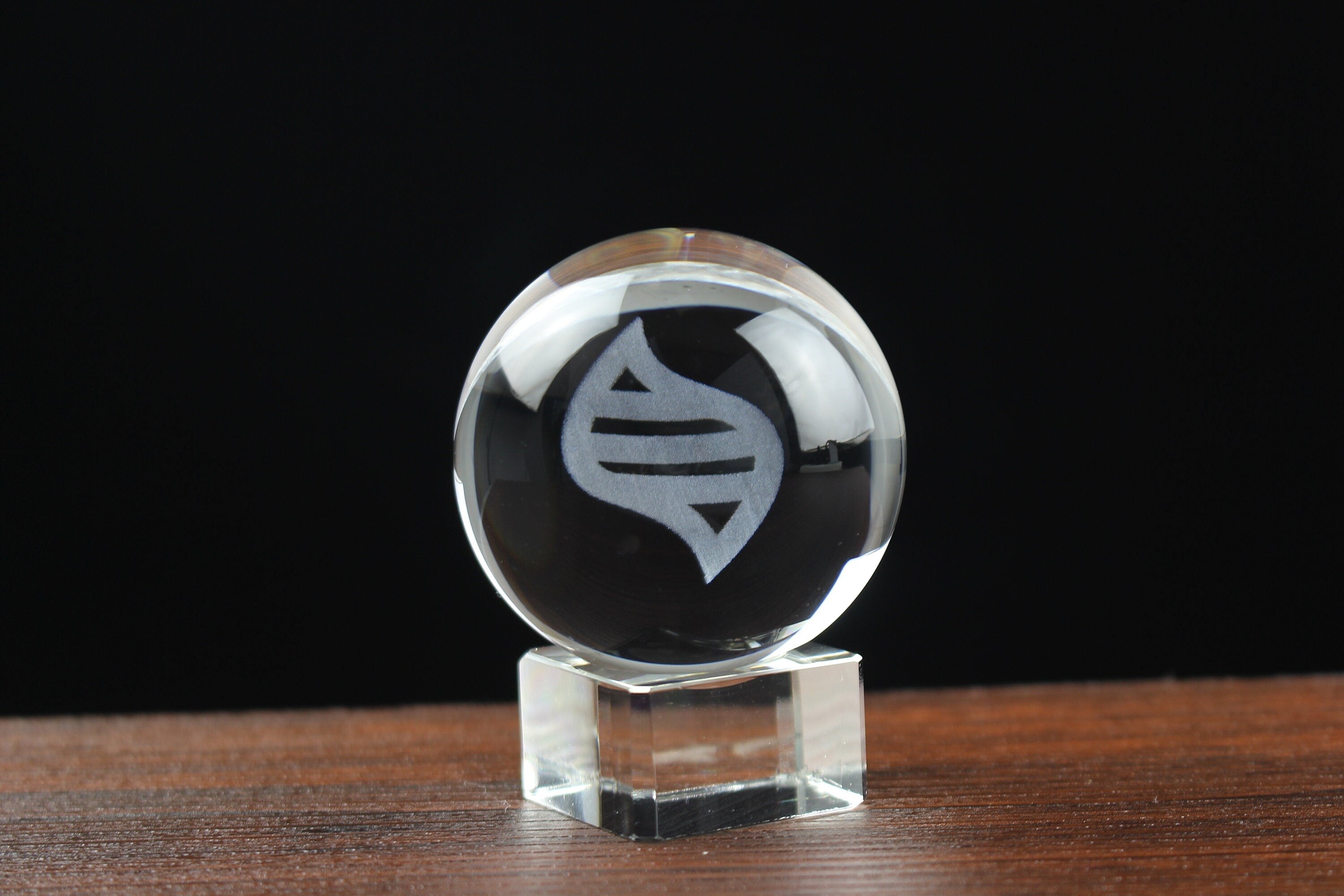 Mega Stone Engraved Crystal Orb