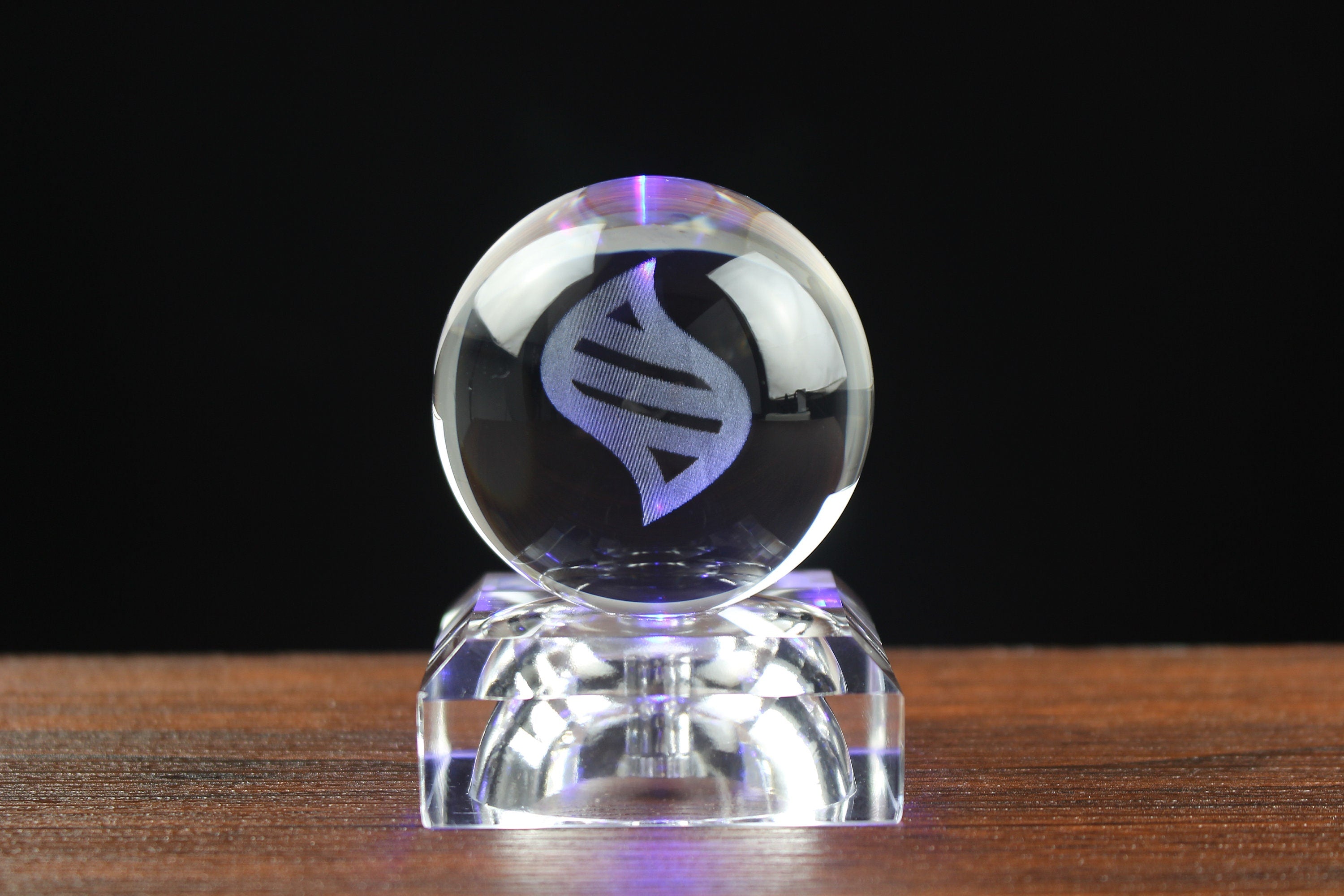 Mega Stone Engraved Crystal Orb
