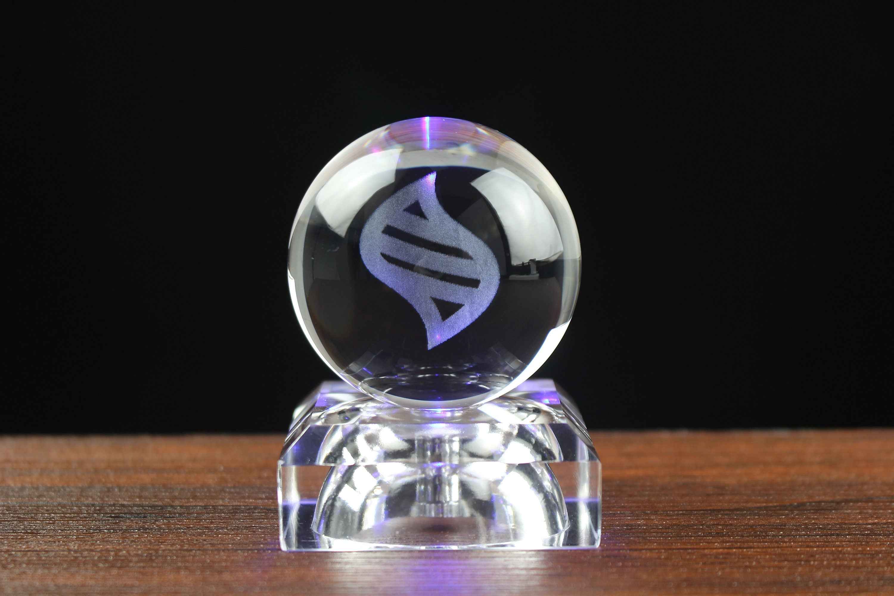 Mega Stone Engraved Crystal Orb