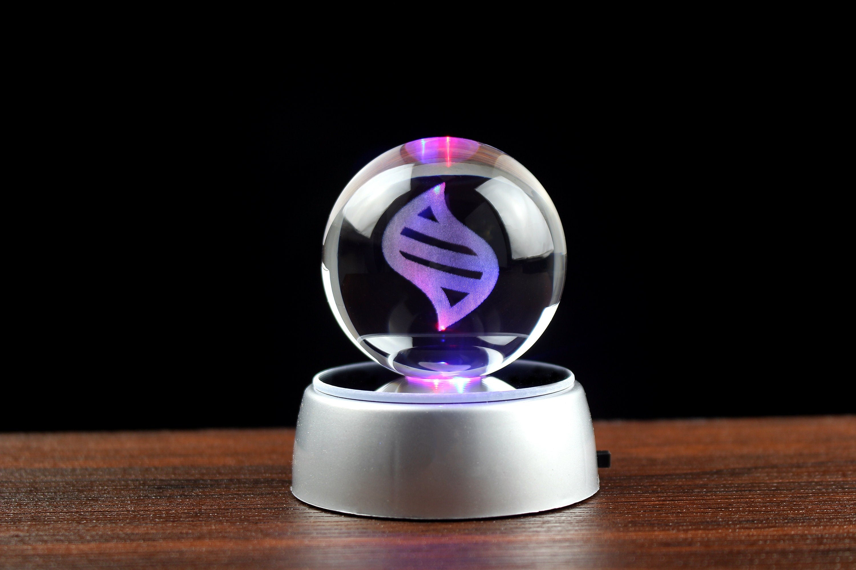 Mega Stone Engraved Crystal Orb