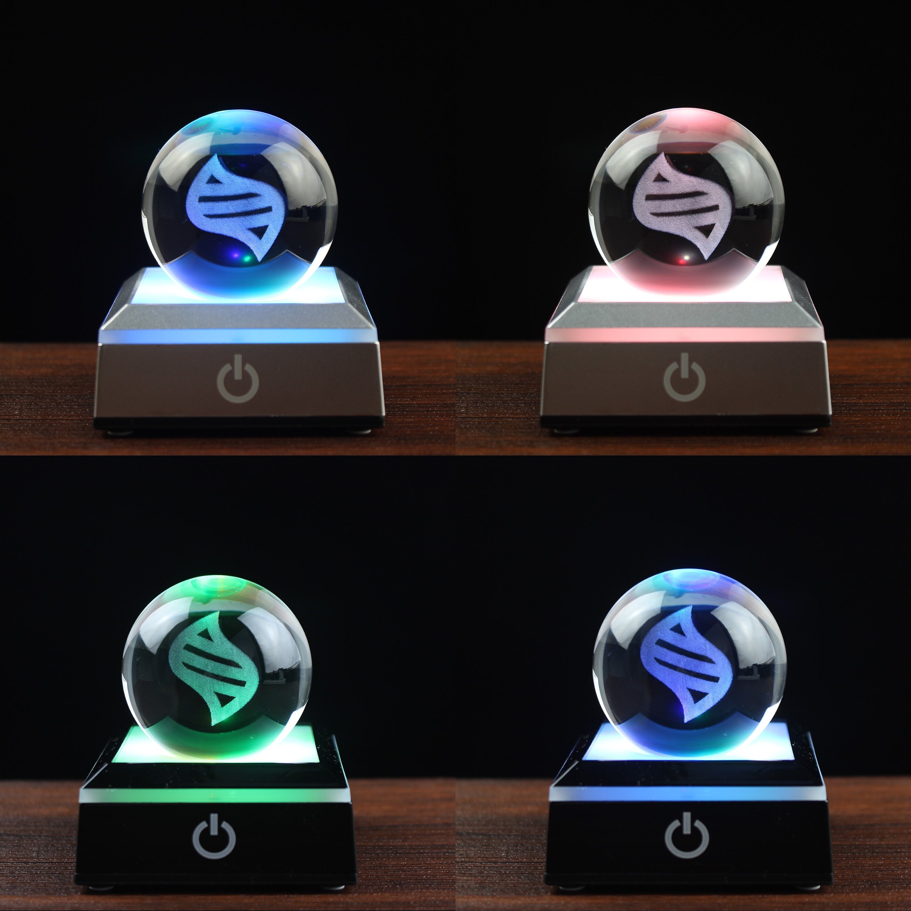 Mega Stone Engraved Crystal Orb