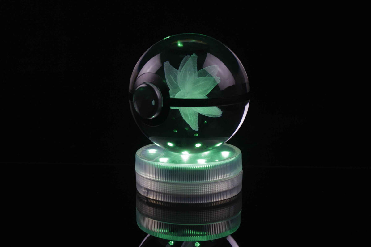 Glimmora Large Crystal Pokeball