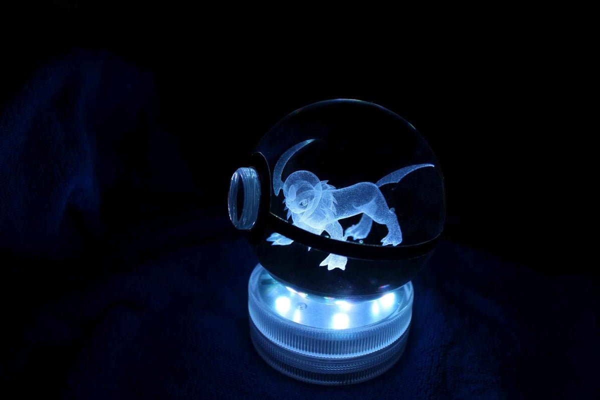 Absol Large Crystal Pokeball