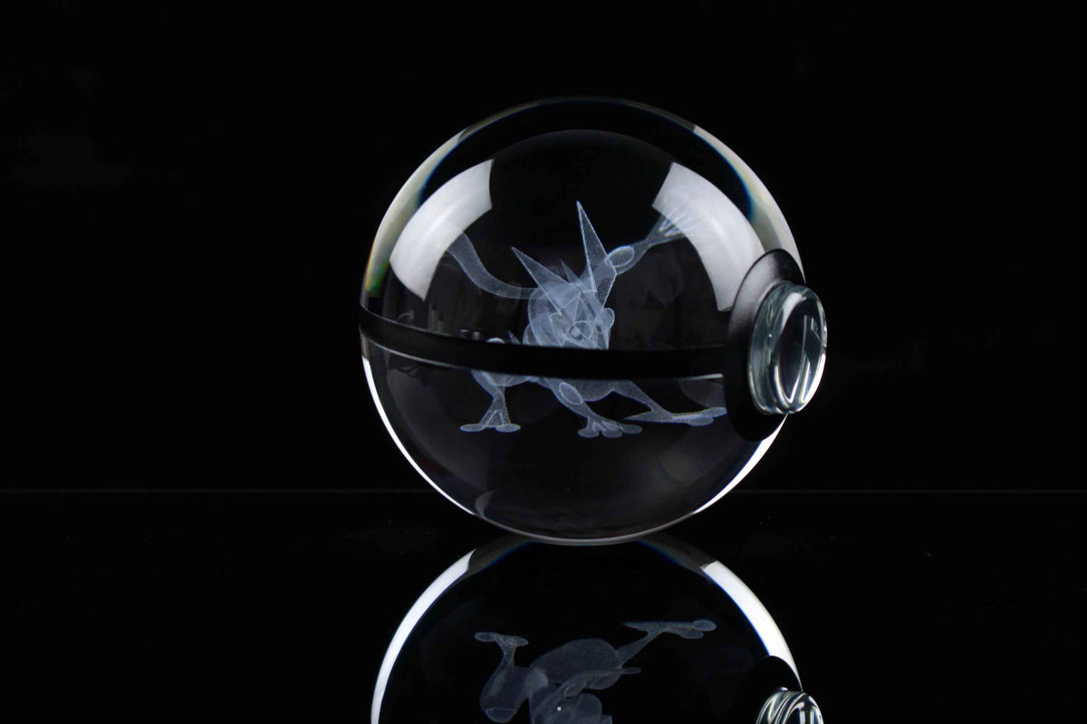 Greninja Large Crystal Pokeball