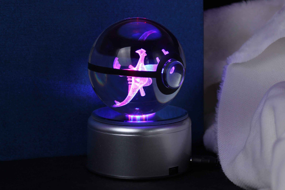 Lugia Large Crystal Pokeball