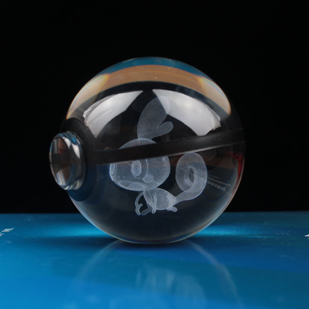 Sobble Large Crystal Pokeball