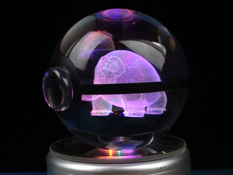 Mamoswine Large Crystal Pokeball