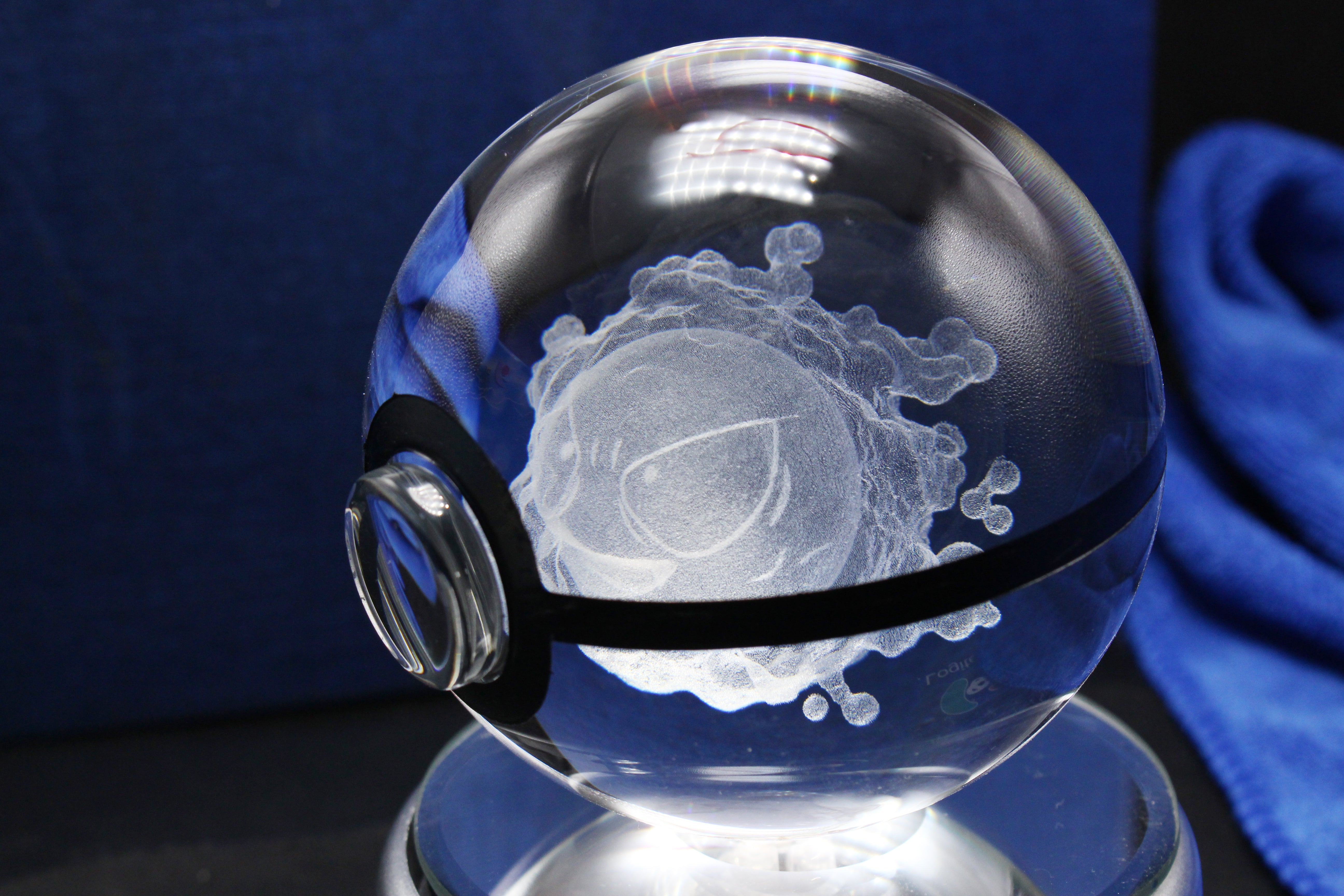 Gastly Large Crystal Pokeball