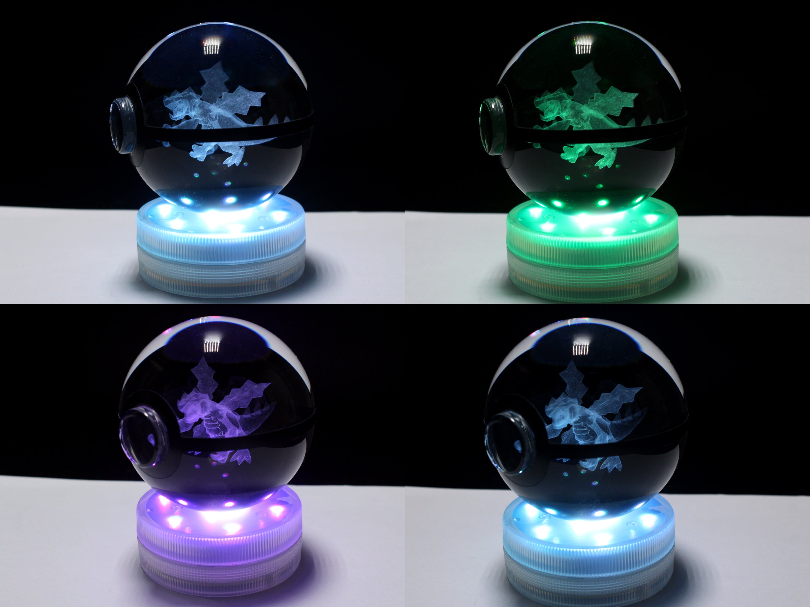 Druddigon Large Crystal Pokeball