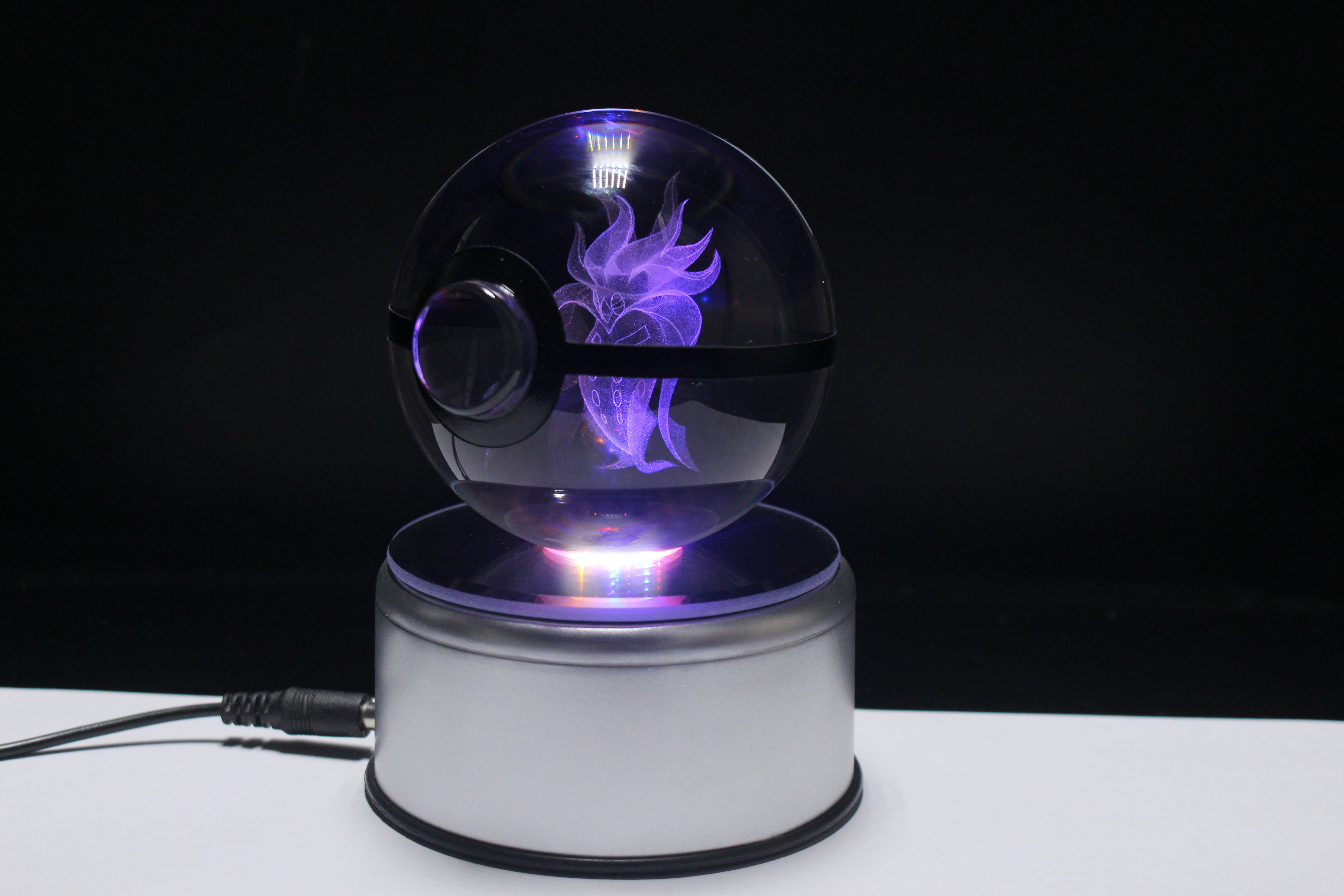 Malamar Large Crystal Pokeball