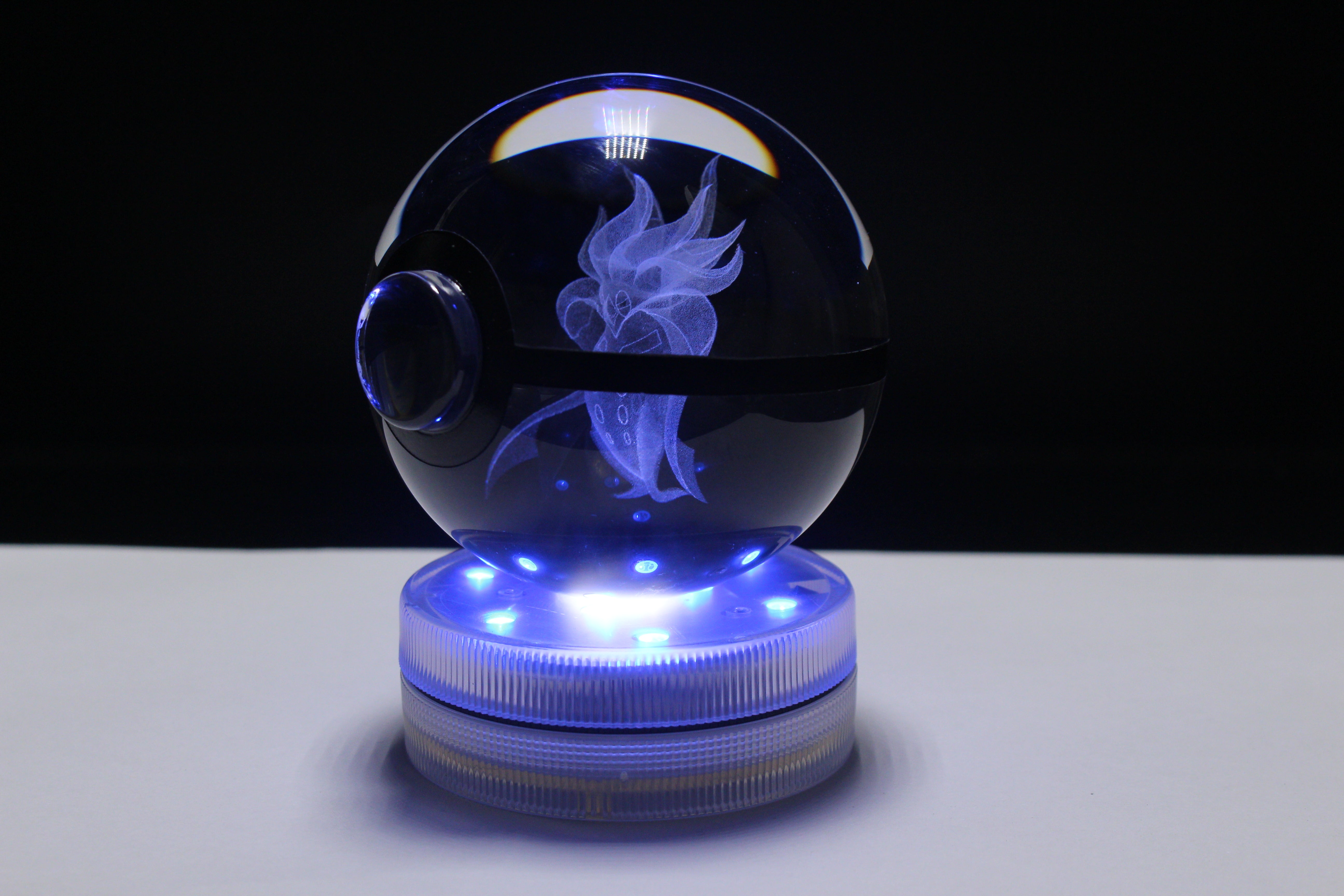 Malamar Large Crystal Pokeball