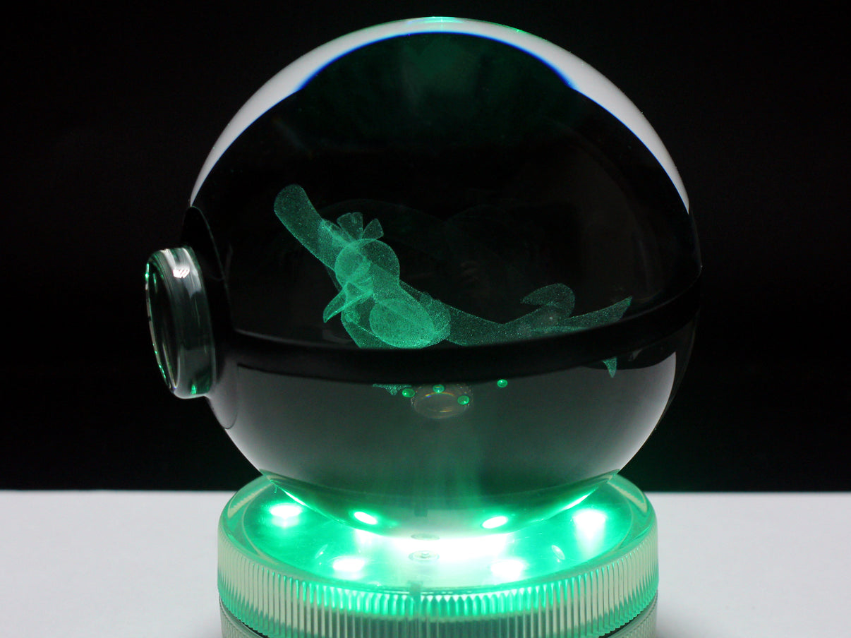 Alolan Farfetch'd Large Crystal Pokeball – GlowingPokeballs