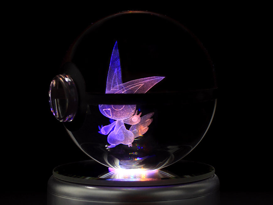 Victini Large Crystal Pokeball